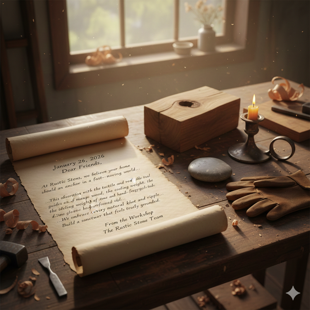 A Letter from the Workshop: Why We Still Believe in the Handmade
