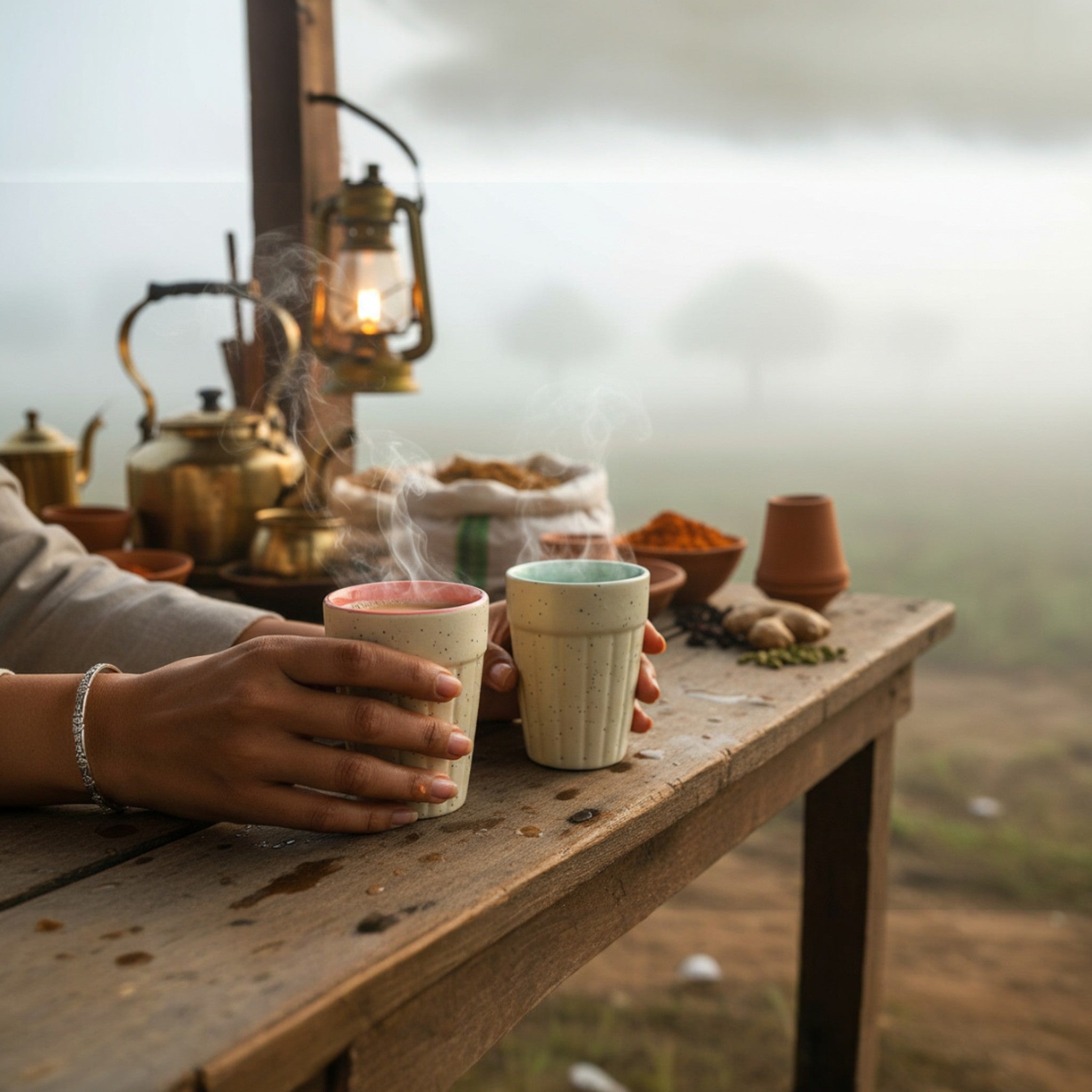Why the Best Tea Experiences Don't Need Handles: A Lesson from the Roadside