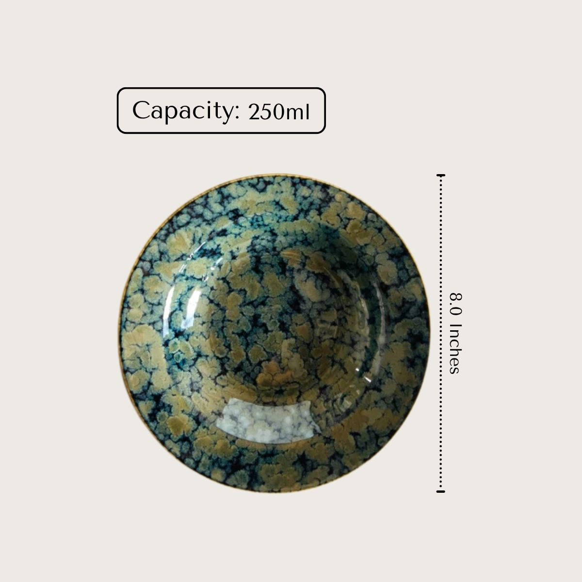 Azure Wave Pasta Plate (Set of 2)