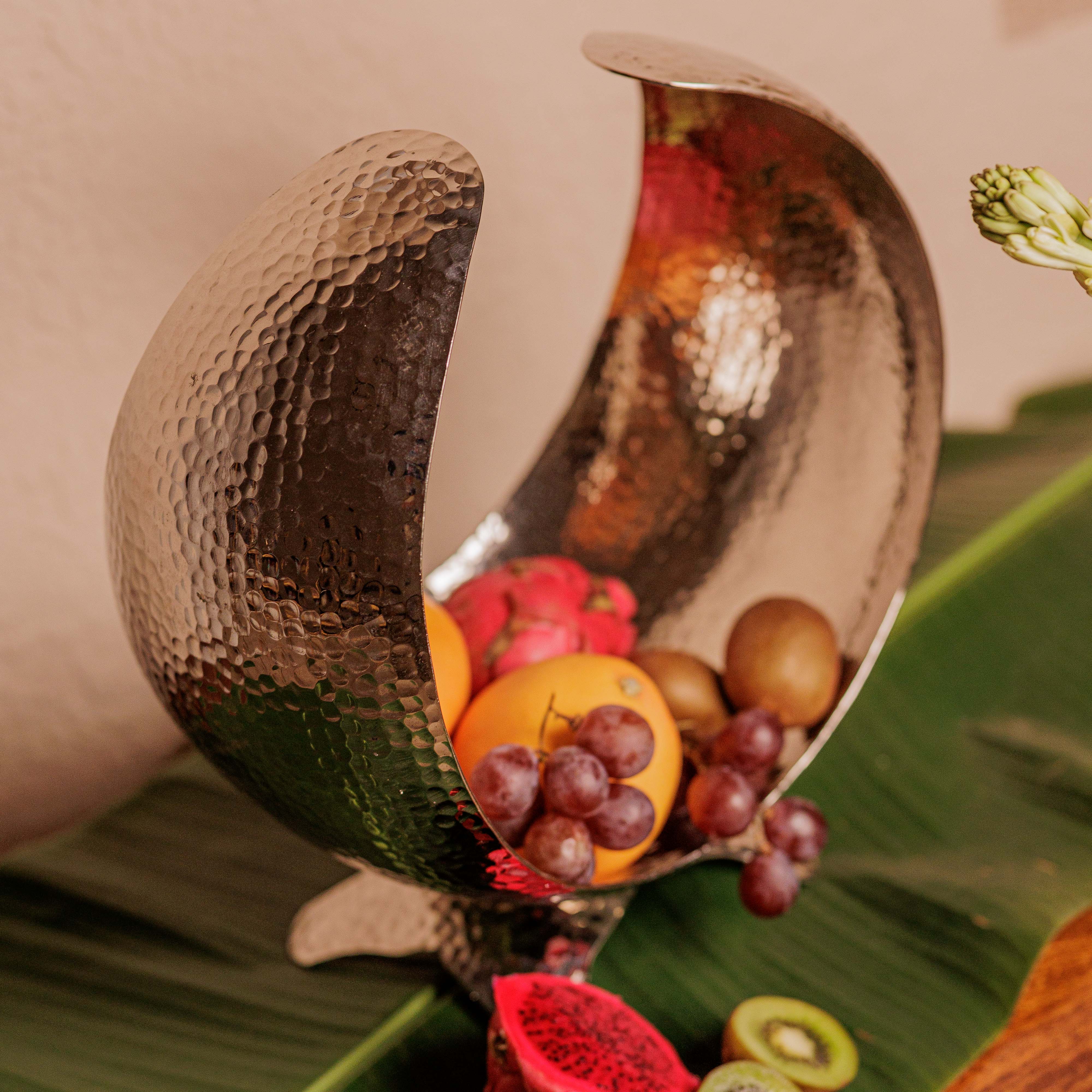 Moonlit Arc Fruit Bowl