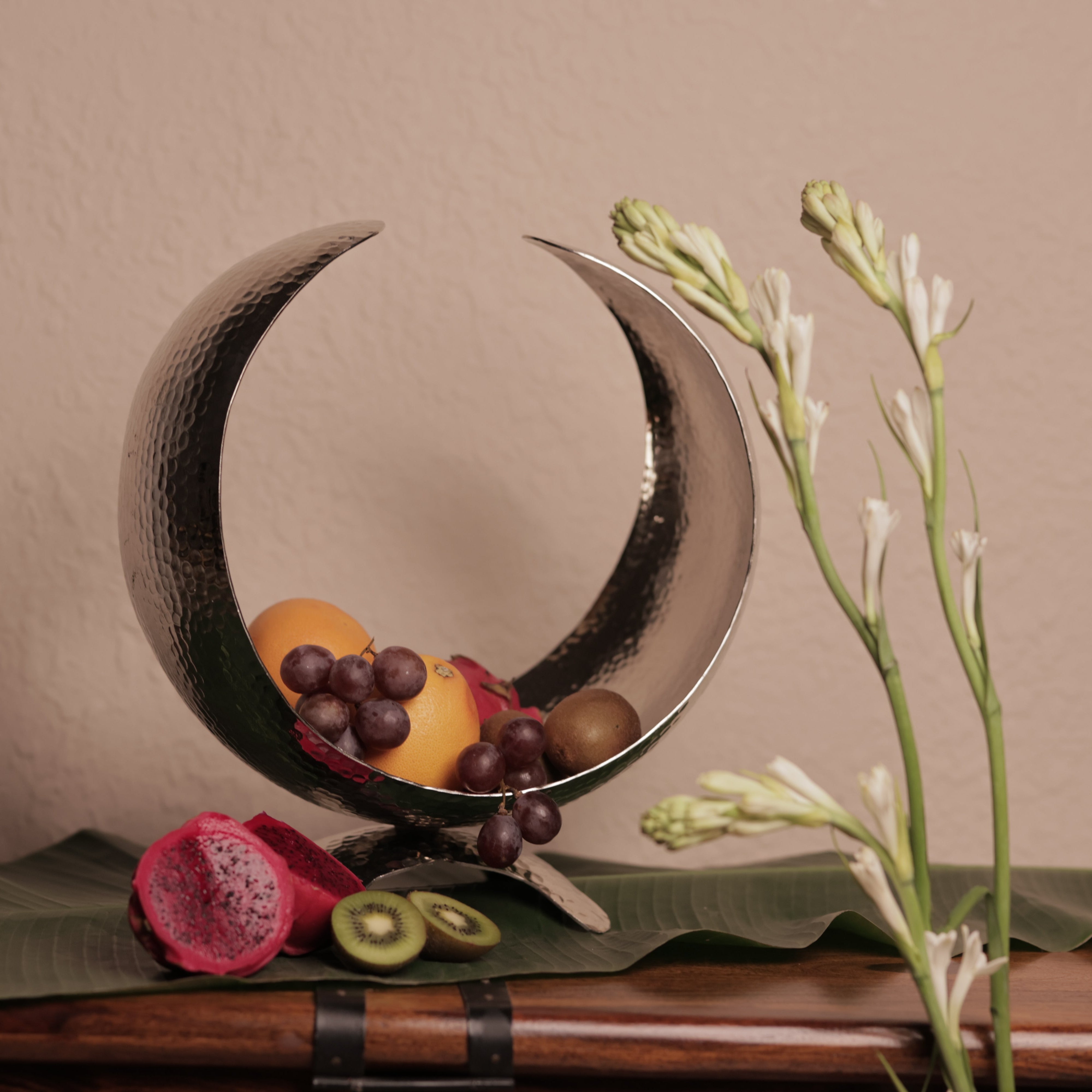 Moonlit Arc Fruit Bowl