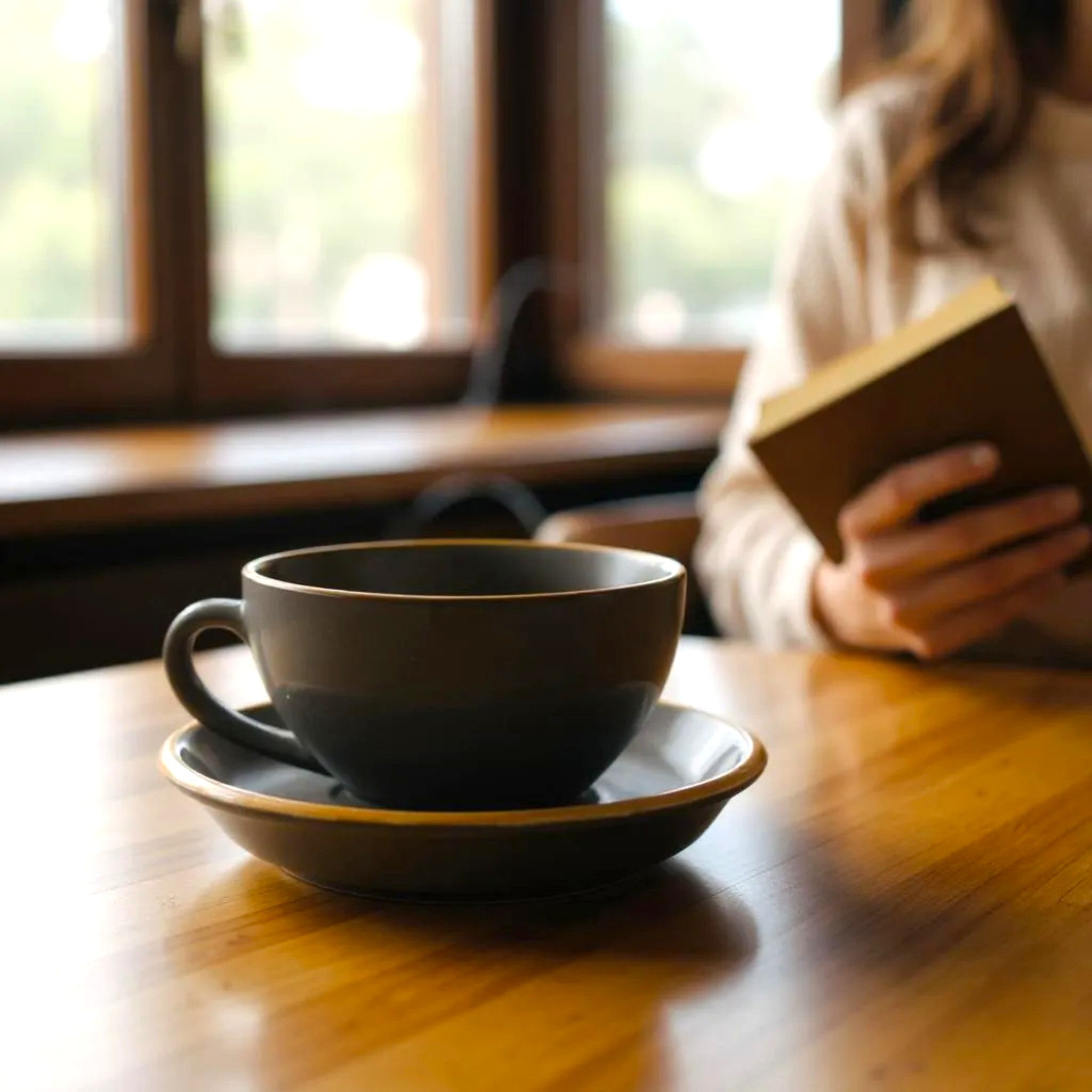 Stone and Sand Coffee Set (Set of 2)