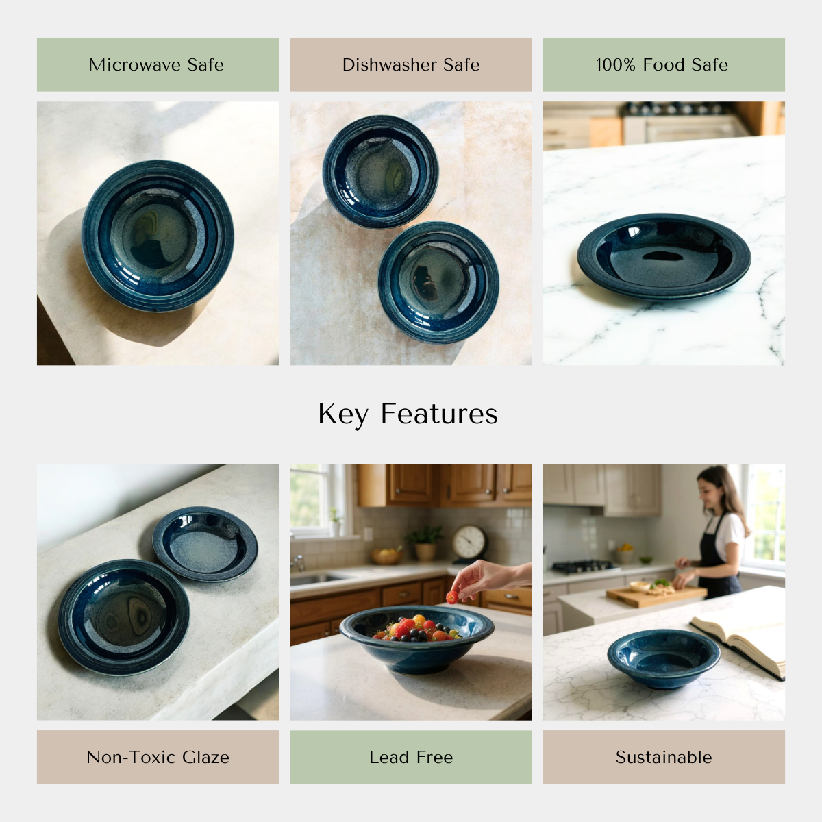 Nocturnal Noodle Plate (Set of 2)