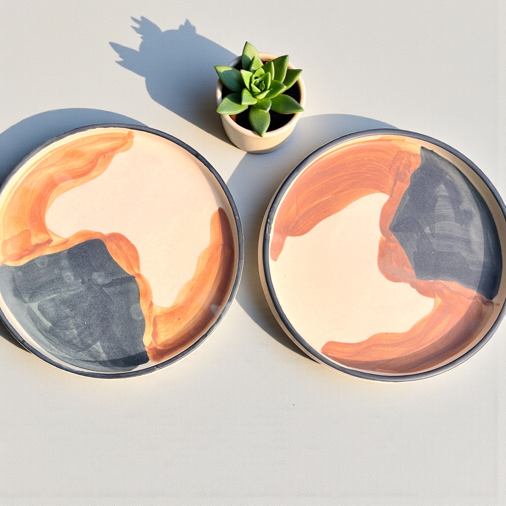 The Mesa Snack Plate (Set of 2)