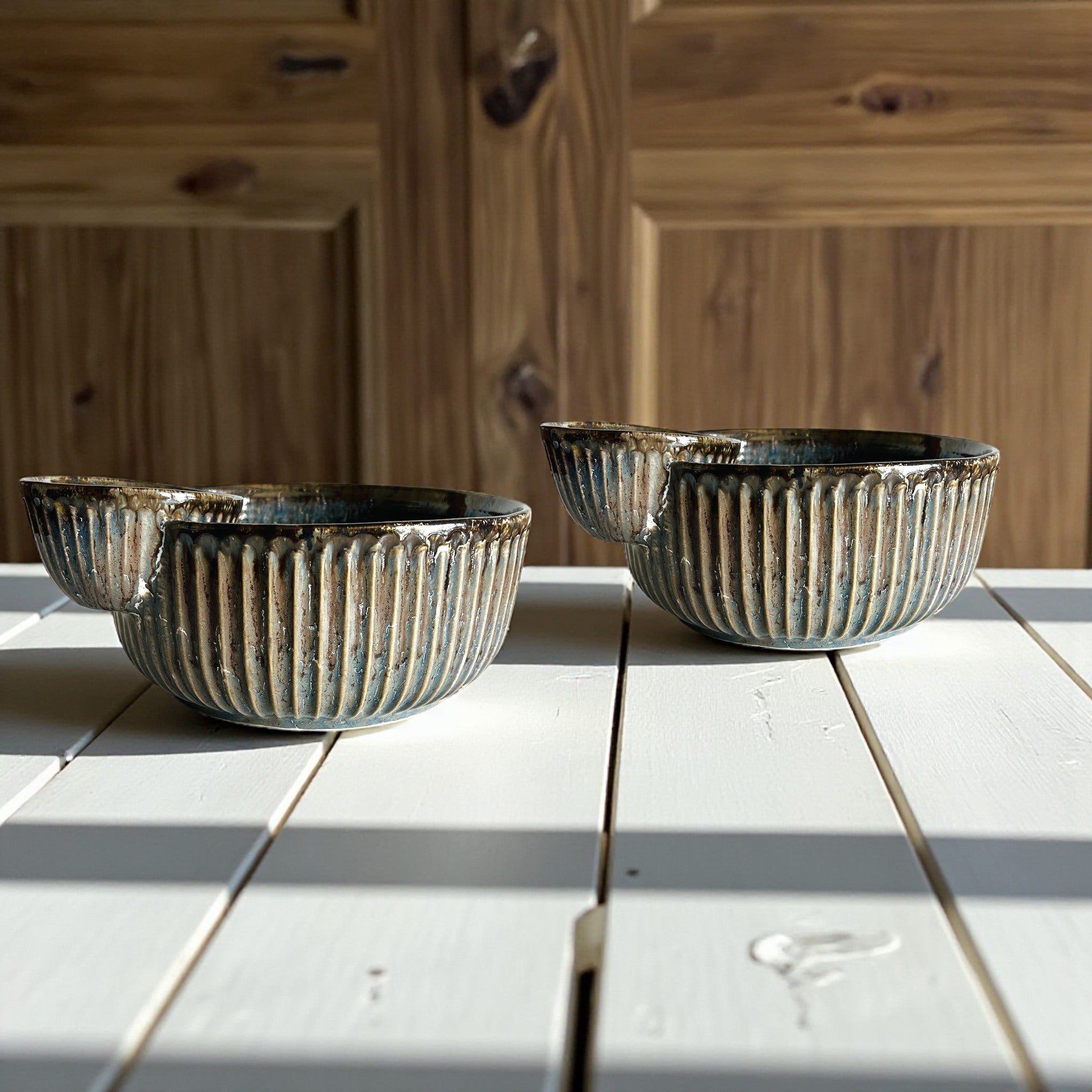 Pebble Ridge Chip and Dip Bowl