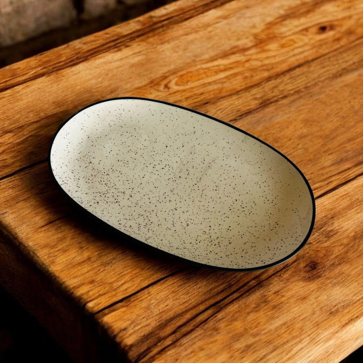 Monochrome Harmony Platter (Set of 2)