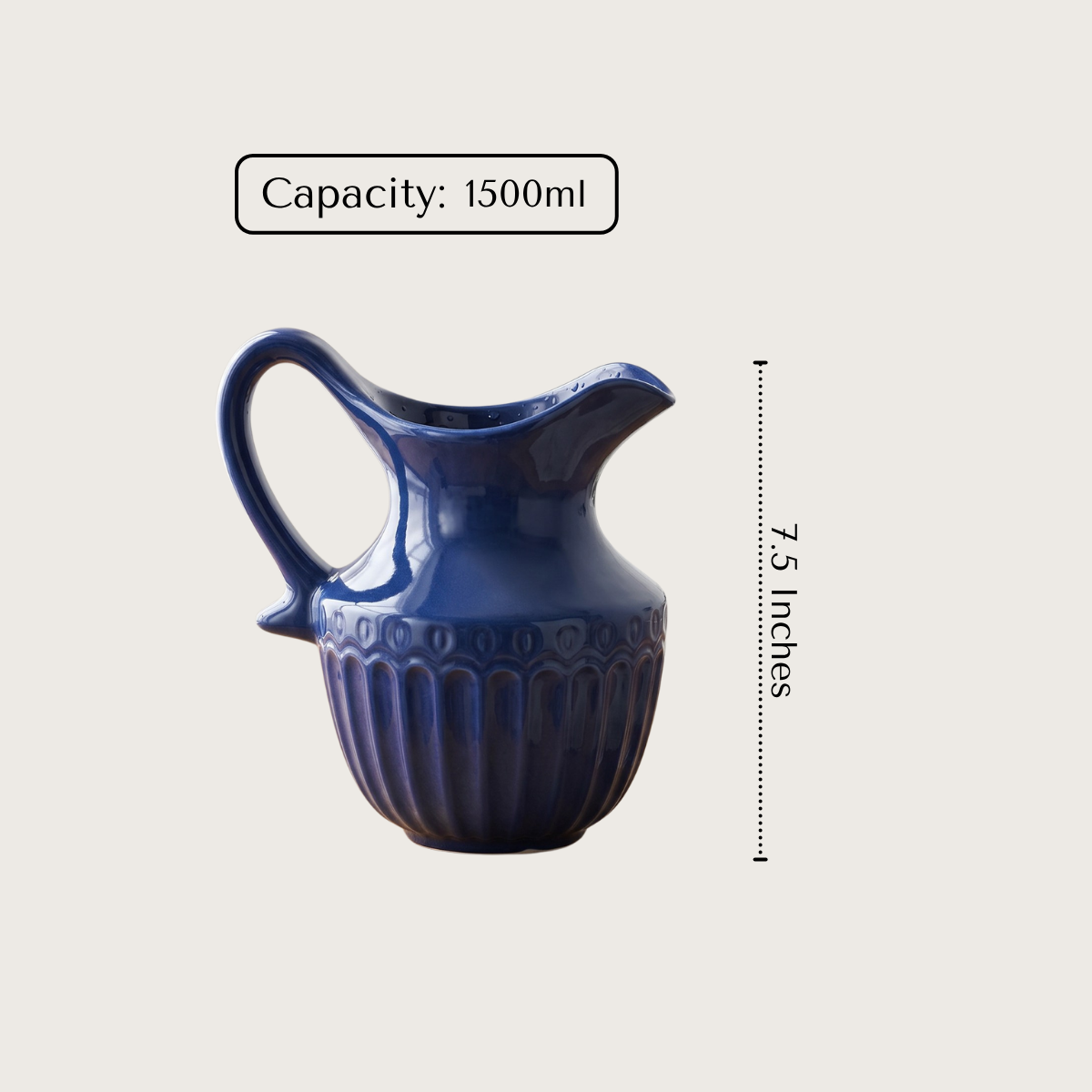 Indigo Rituals Jug
