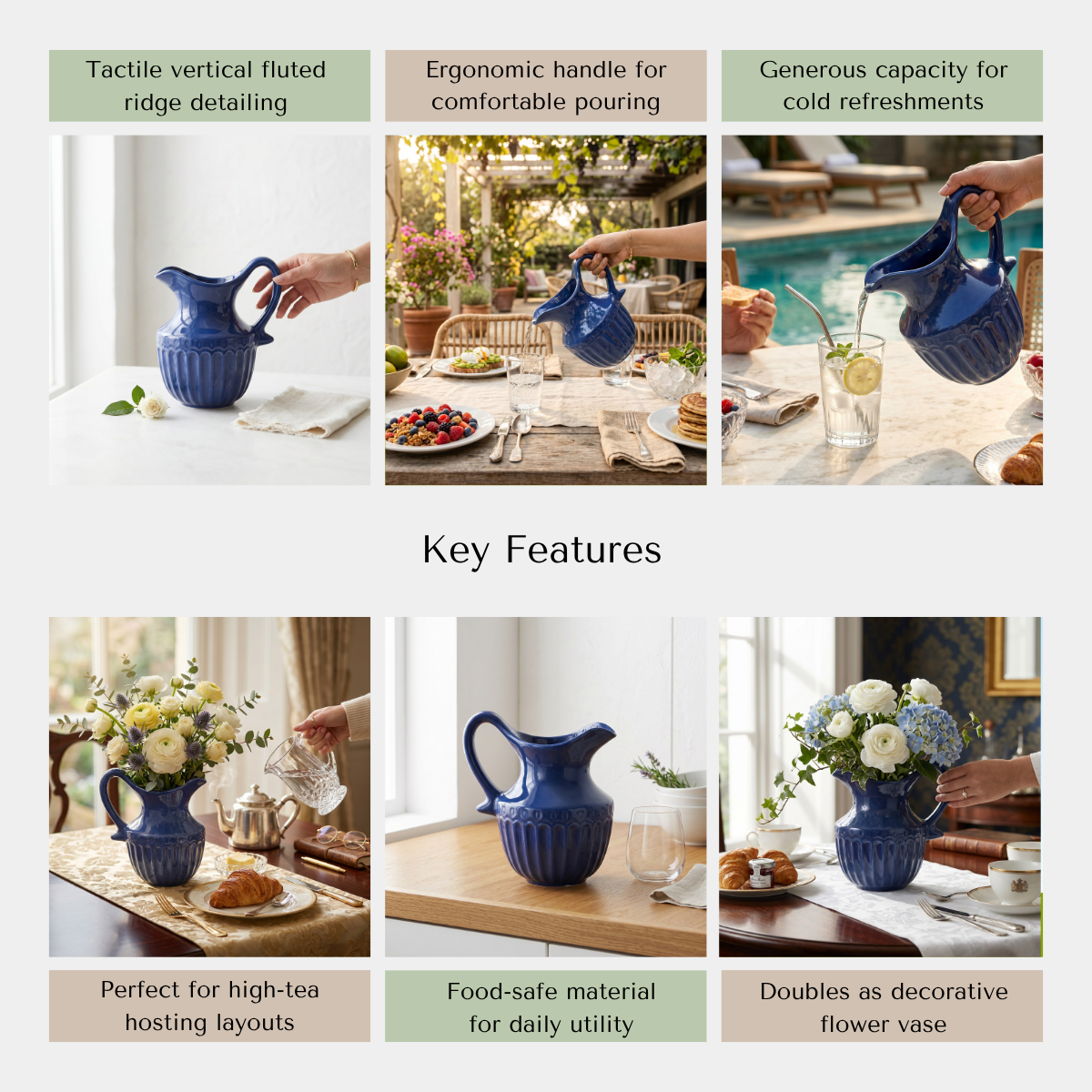 Indigo Rituals Jug