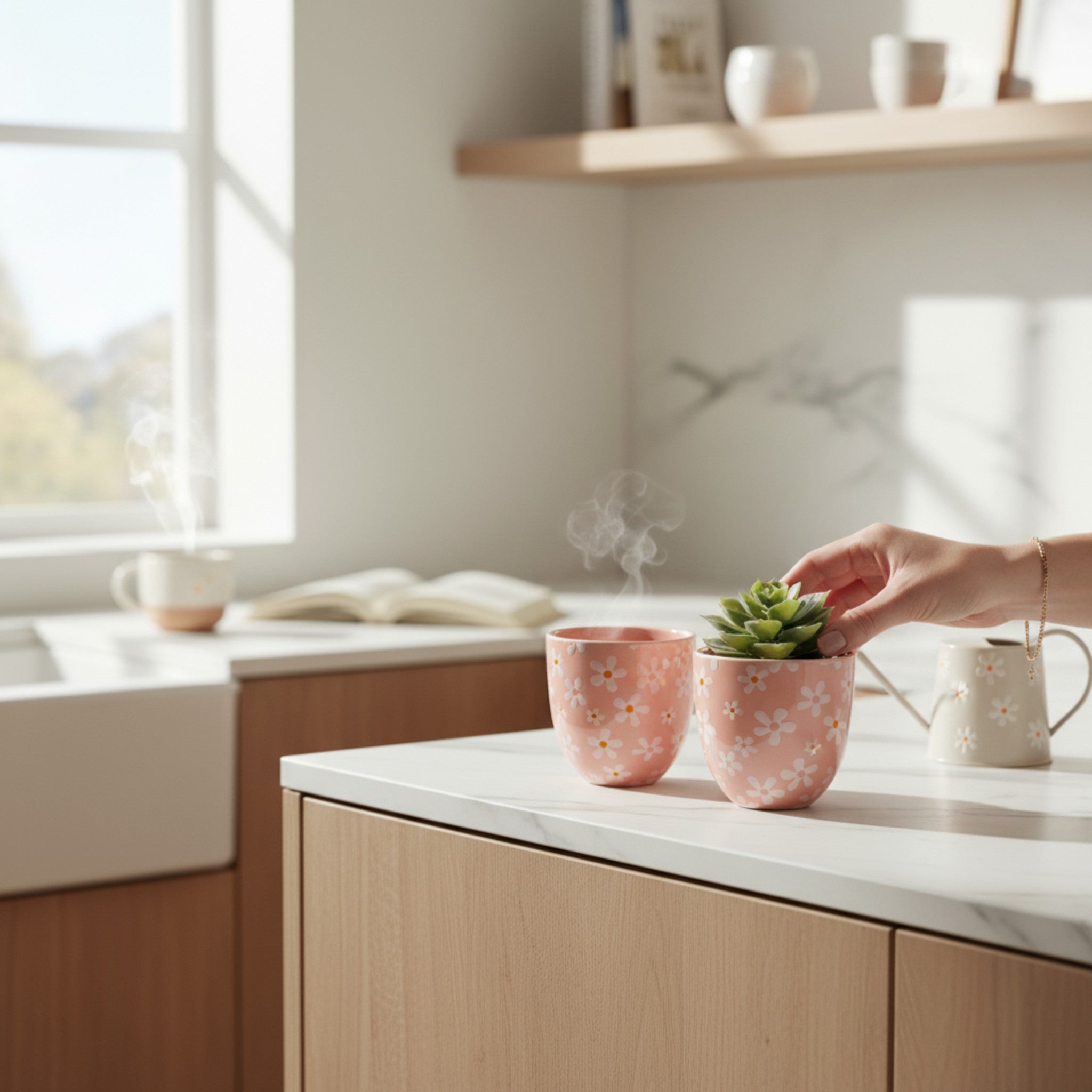 Petal Perch Planters (Set of 2)