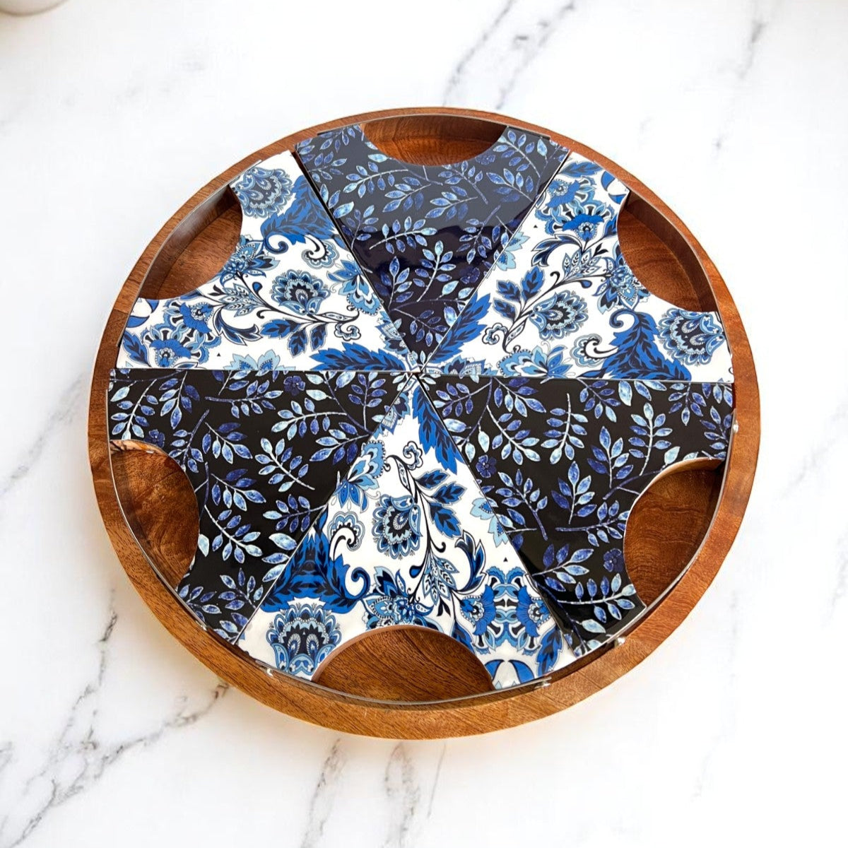 Indigo Petal - Pizza Slice Platter