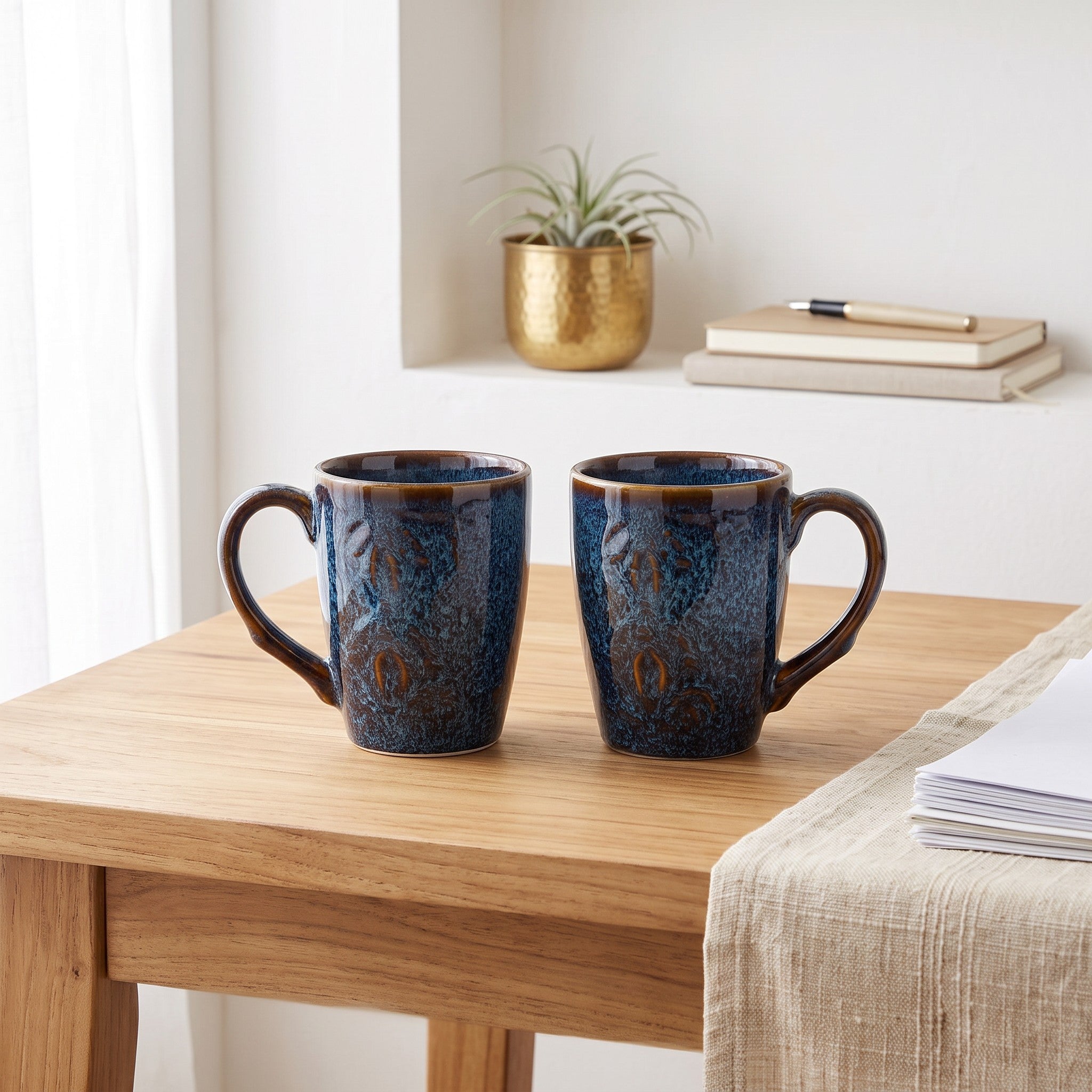 Starry Night Cups (Set of 2)