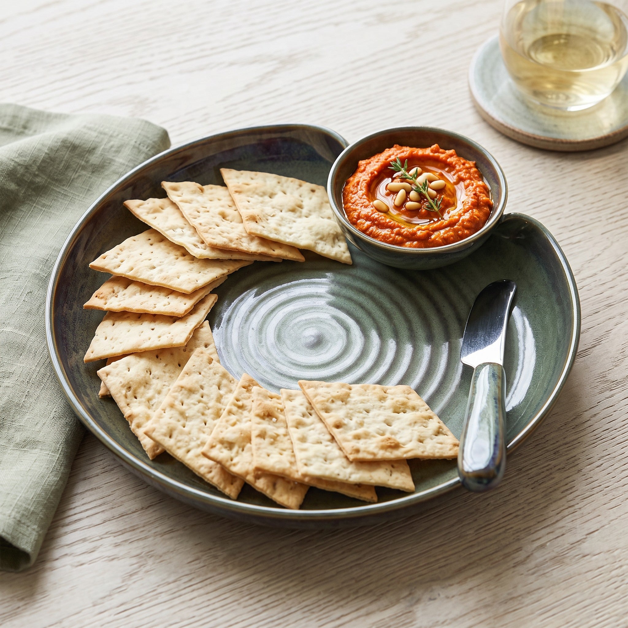 Verdant Chip and Dip Platter
