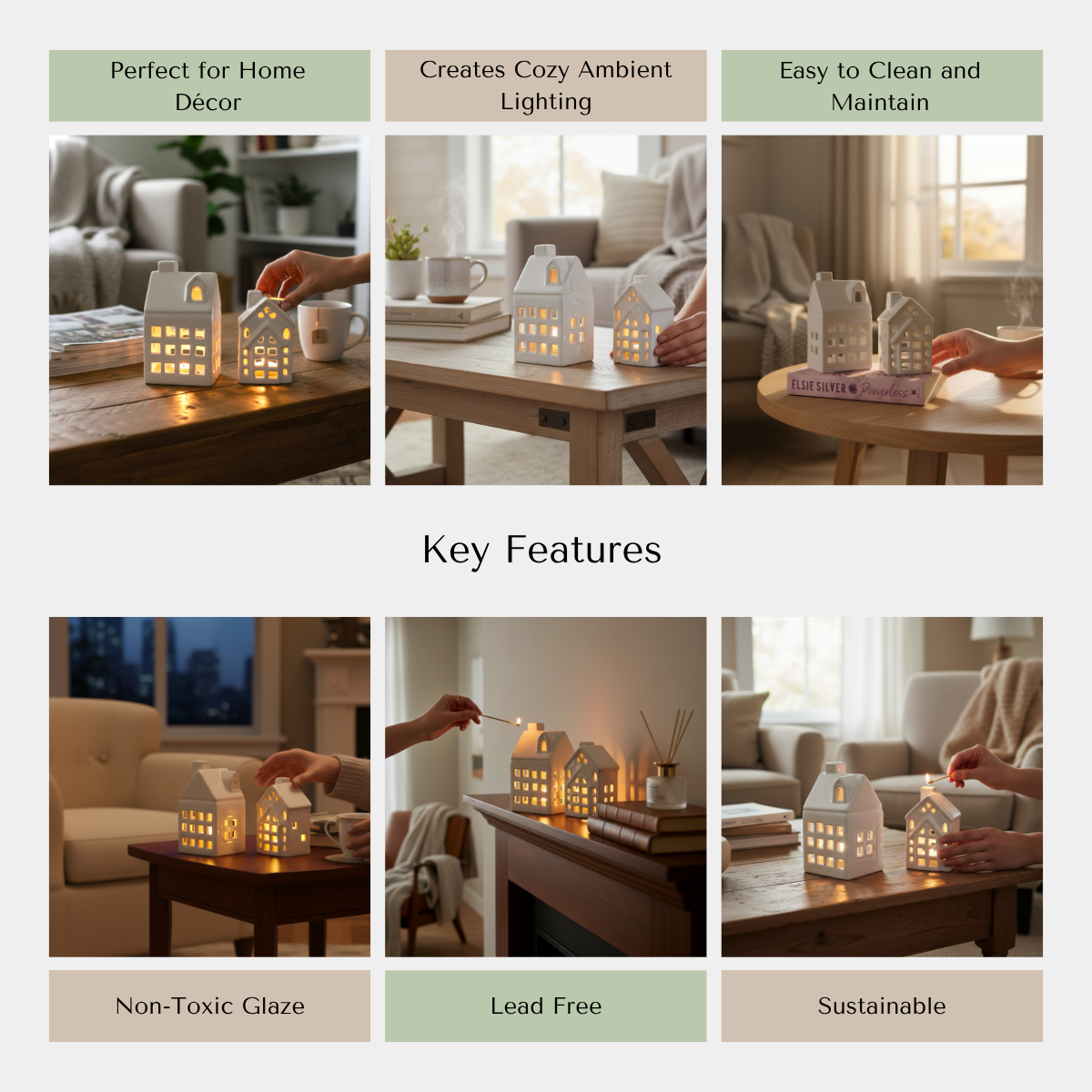 Candlewick Cabins (Set of 2)