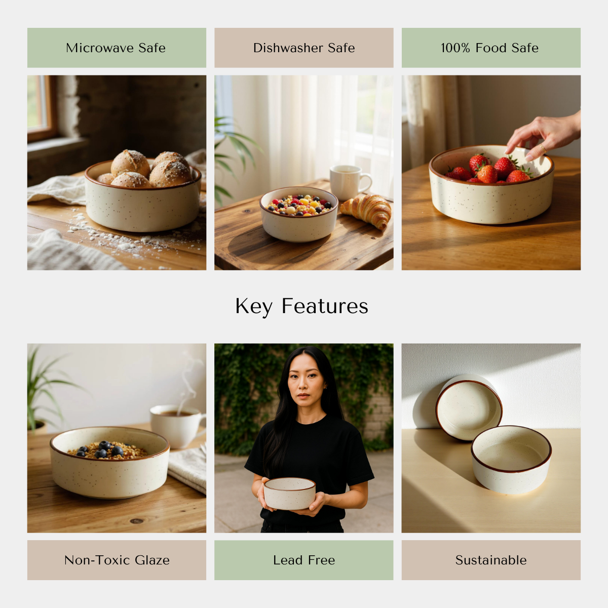 Almond and Ivory Breakfast Bowl