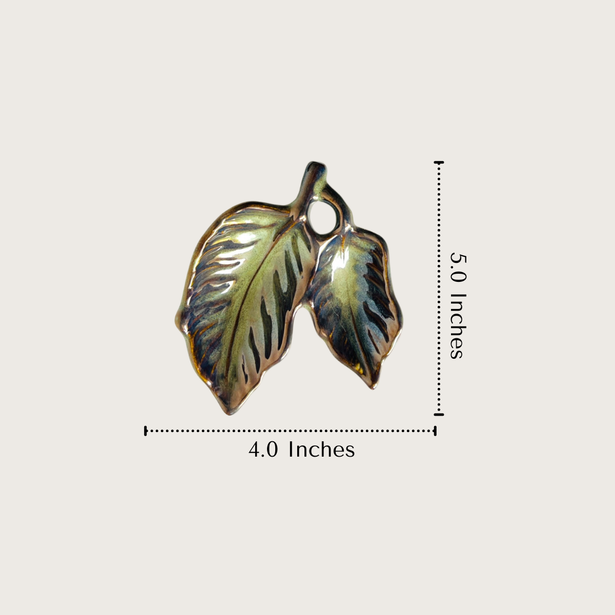 Double Leaf Mini Holder (Set of 2)