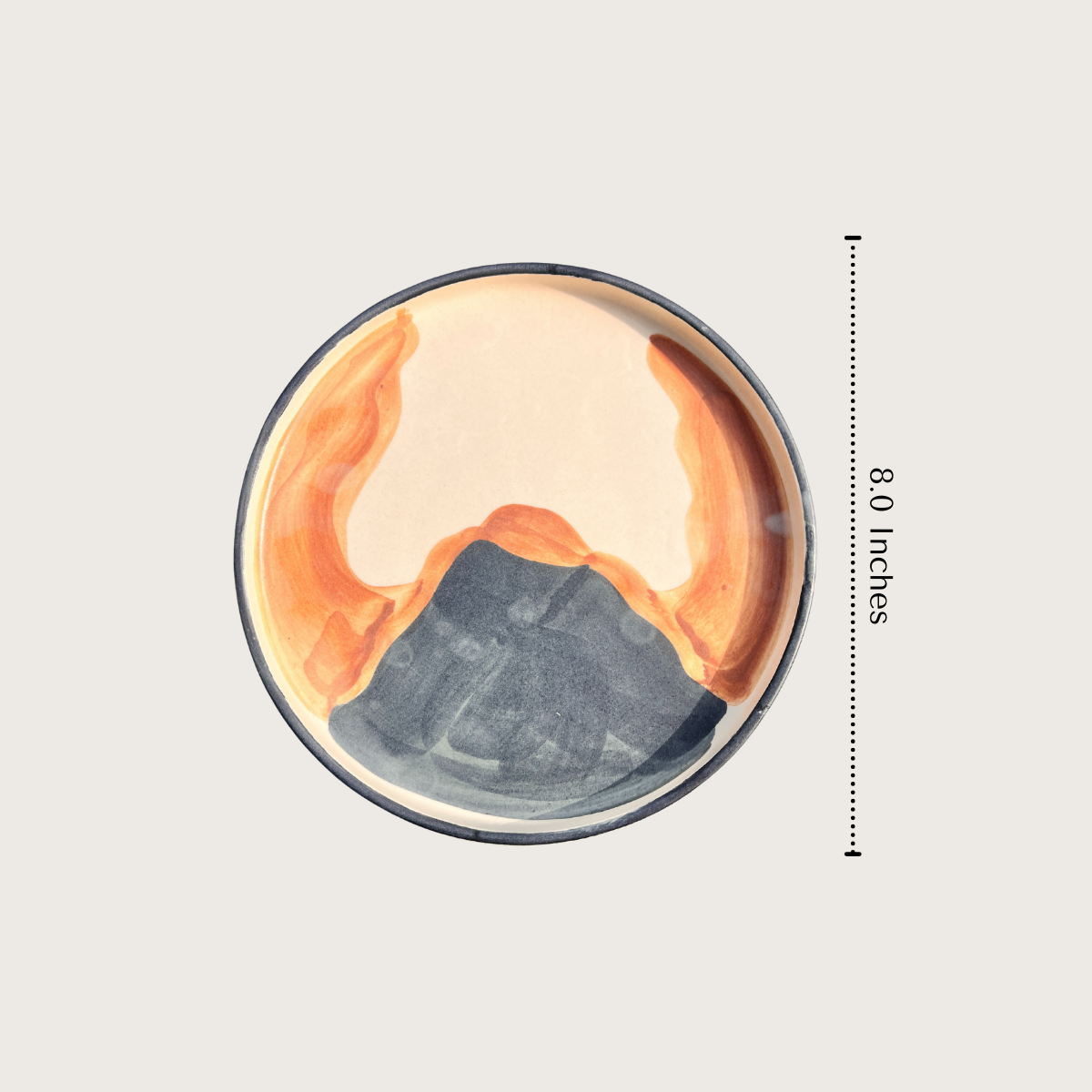 The Mesa Snack Plate (Set of 2)