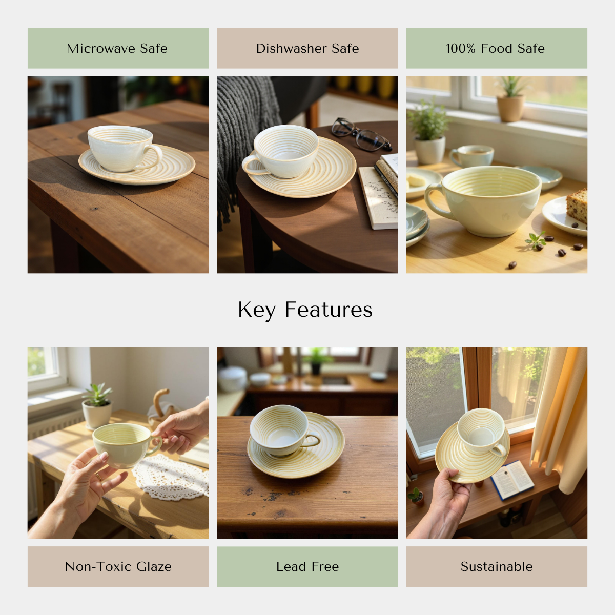 Citrine Sunrise Coffee Set