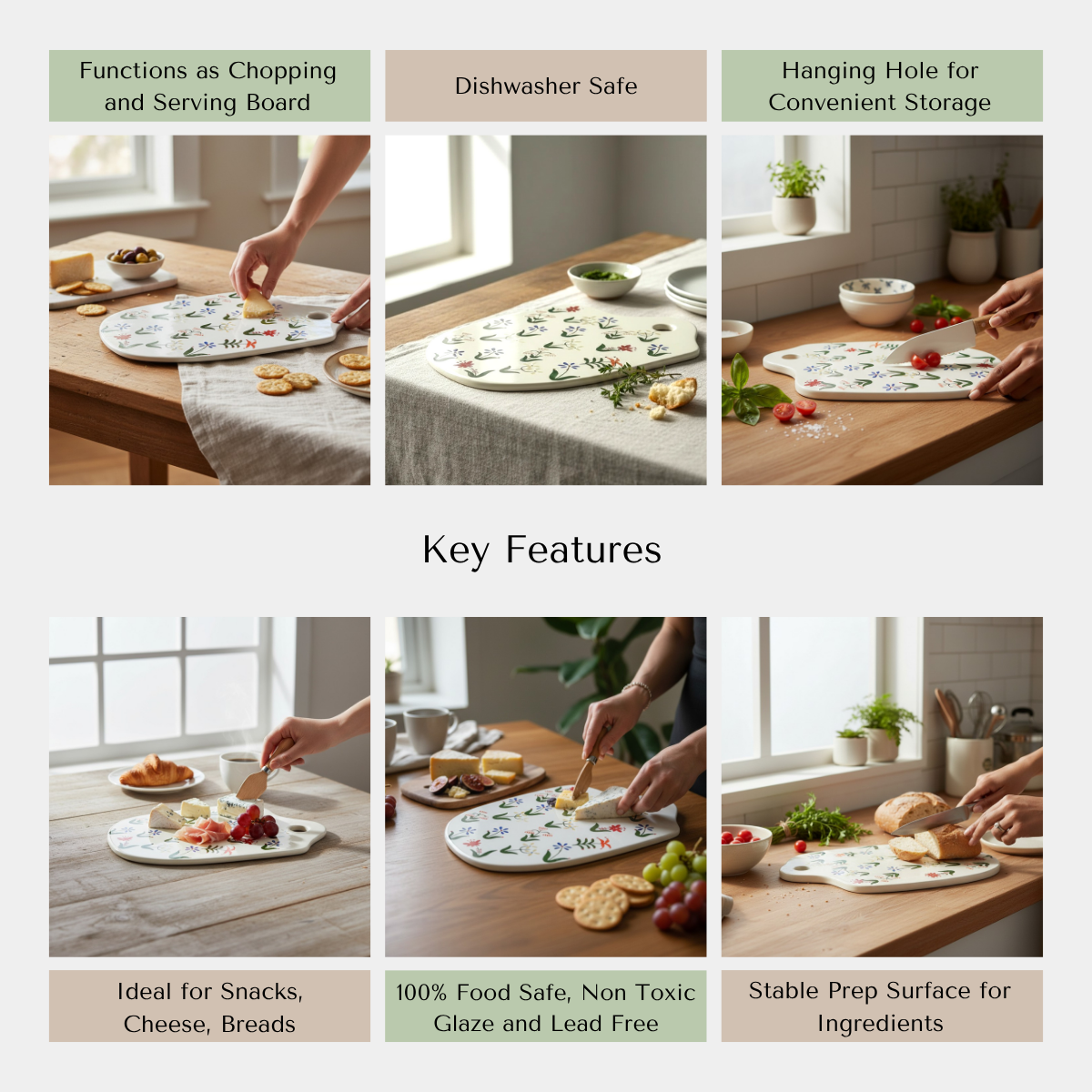 Wildflower Meadow Chopping Board