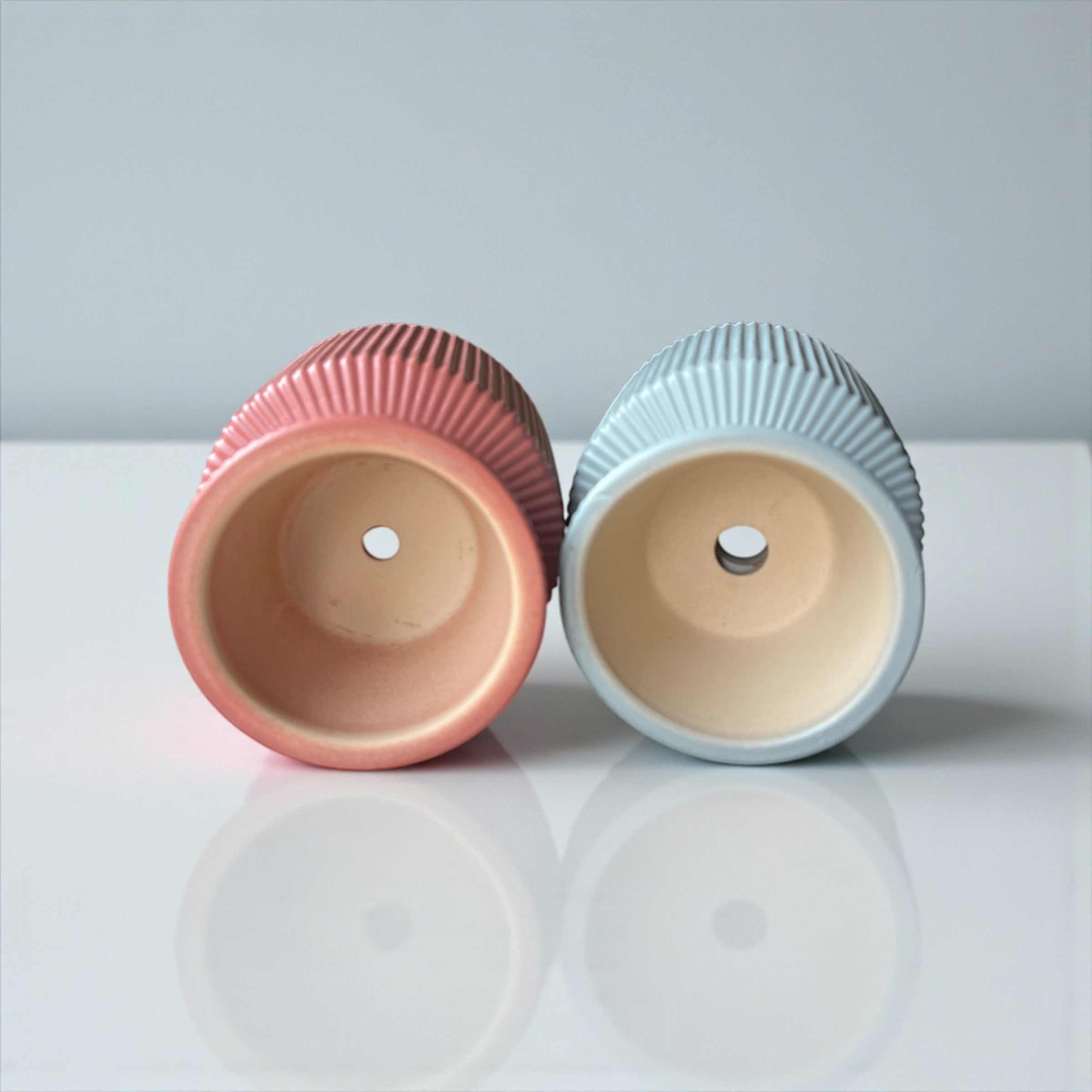 Slate & Scarlet Planter (Set of 2)