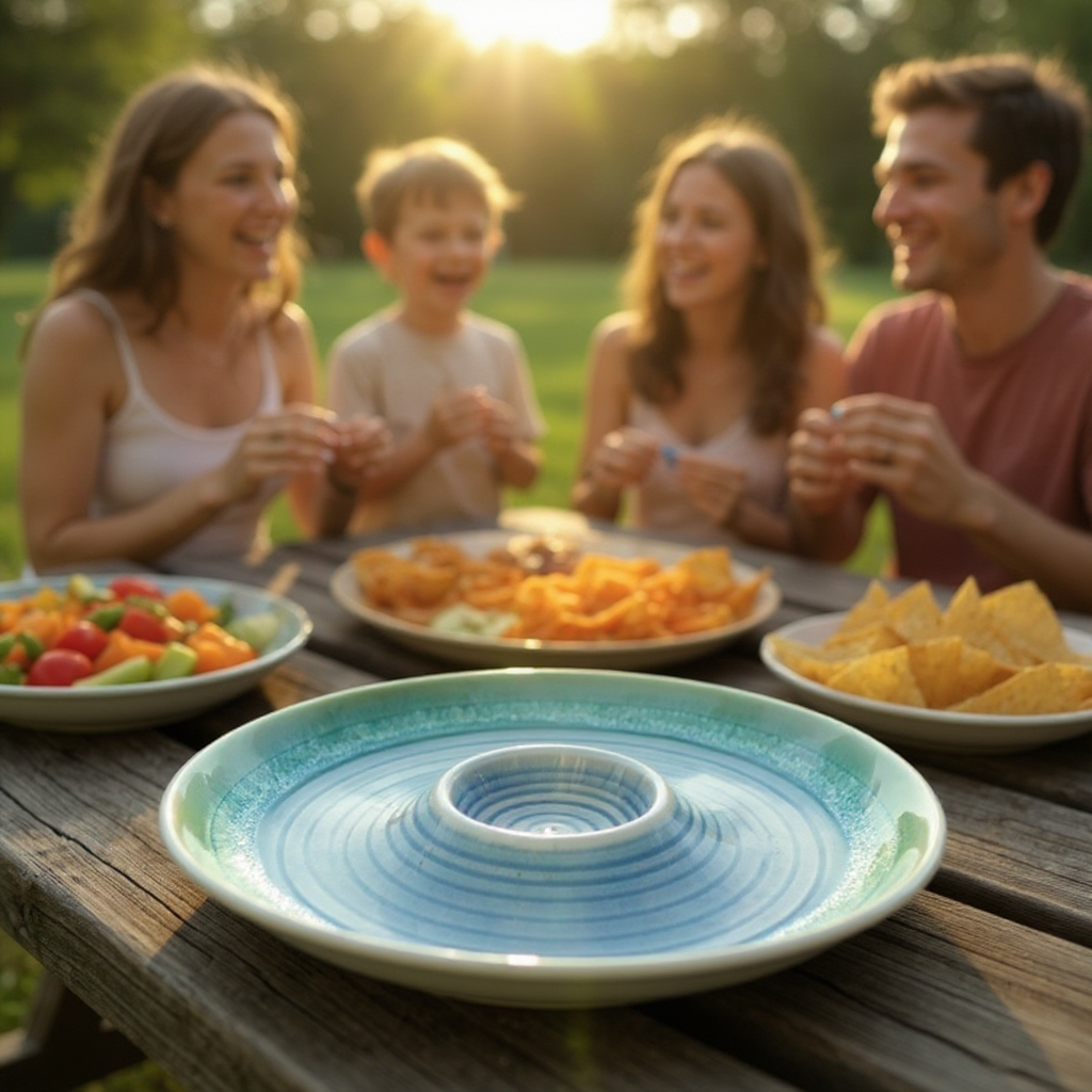 Ocean Breeze Chip and Dip Platter