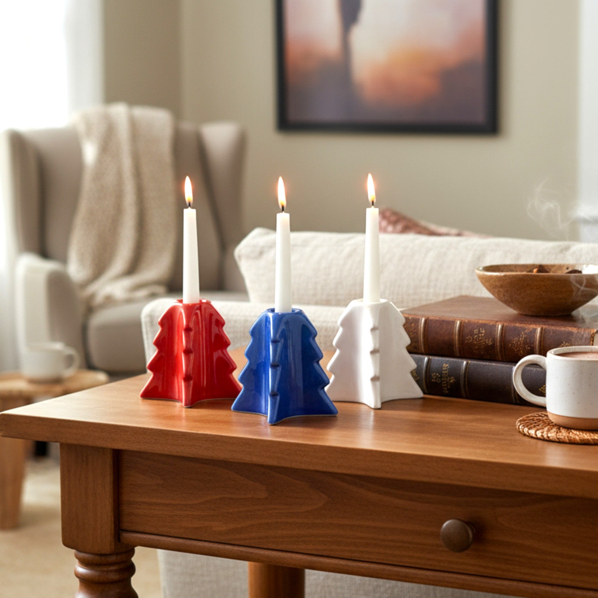 Winter Forest Candle Holder (Set of 3)