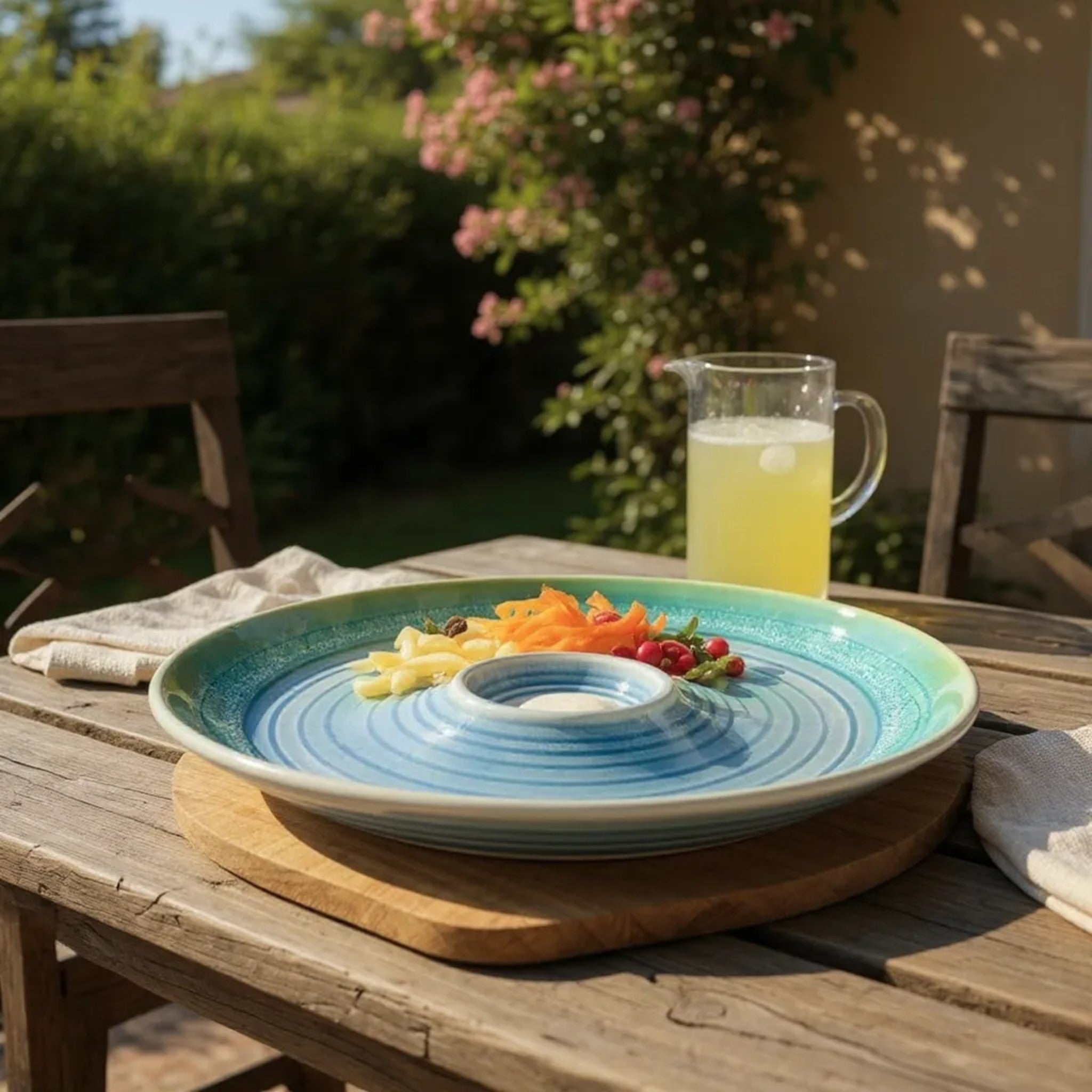 Ocean Breeze Chip and Dip Platter