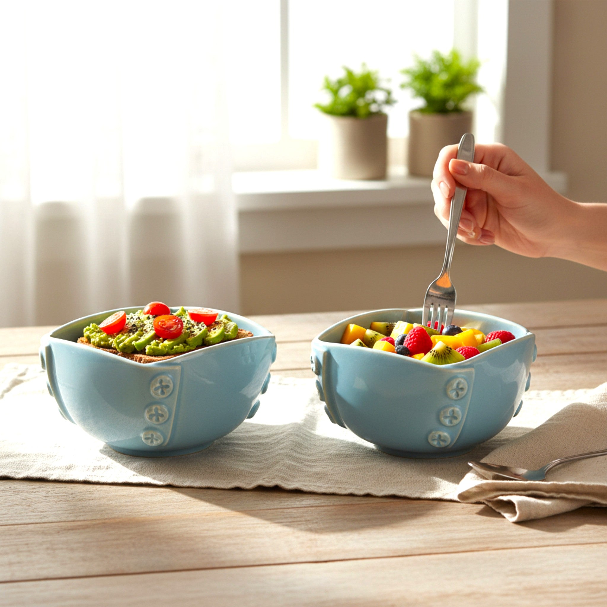 Sky Mist Mini Serving Bowls (Set of 2)