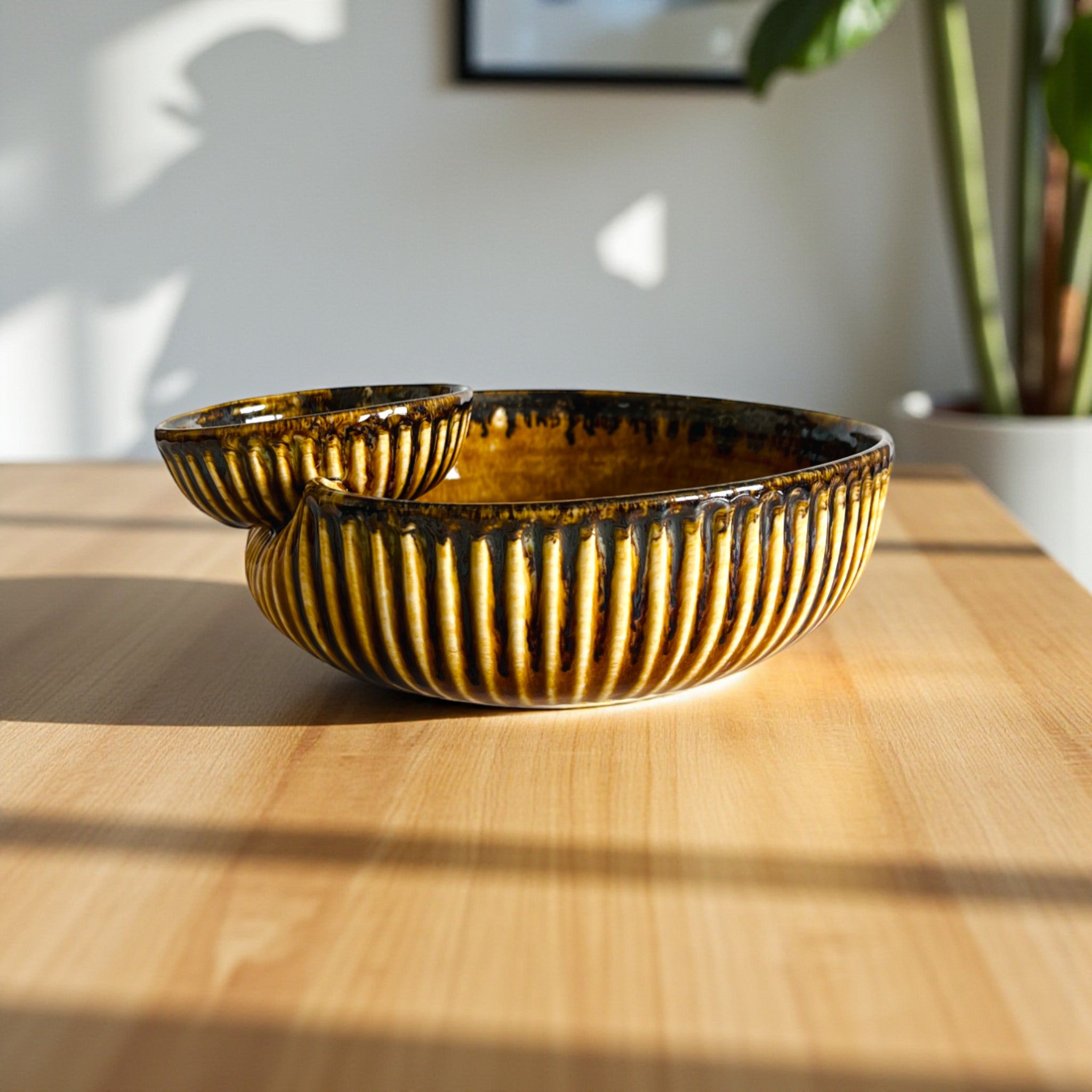 Sandstone Chip and Dip Bowl