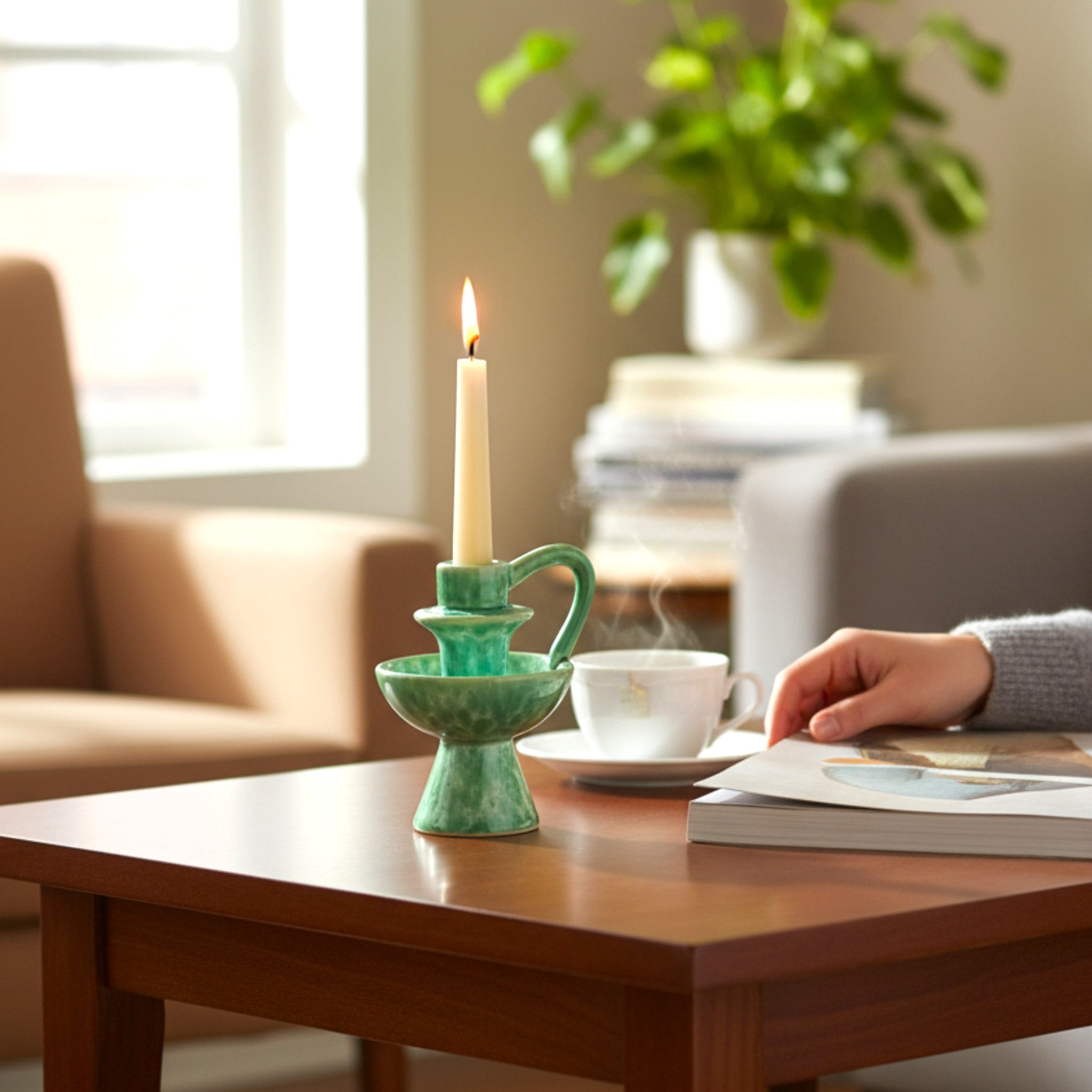 Vintage Verd Leaf Light