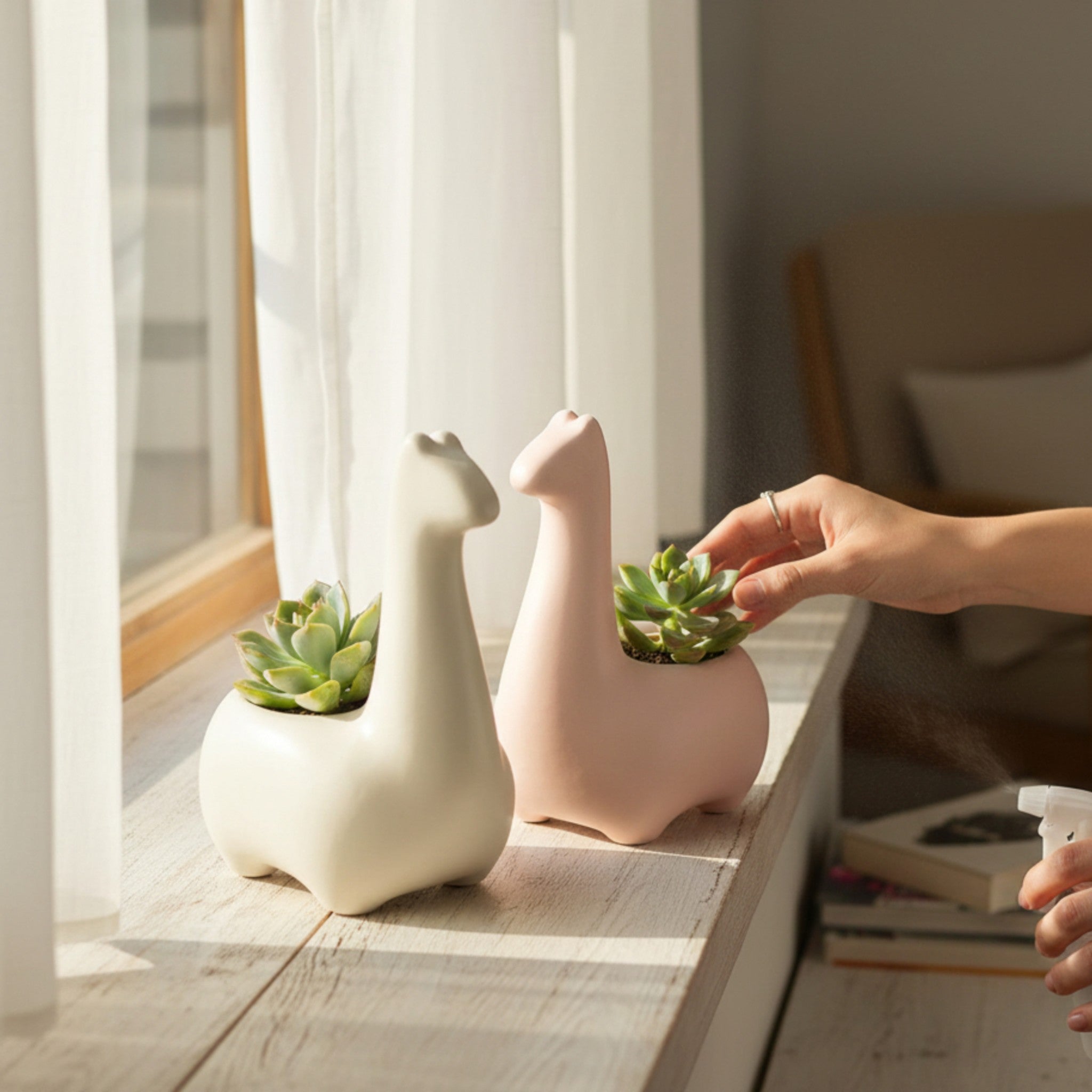 Dino Cuddle Planters (Set of 2)