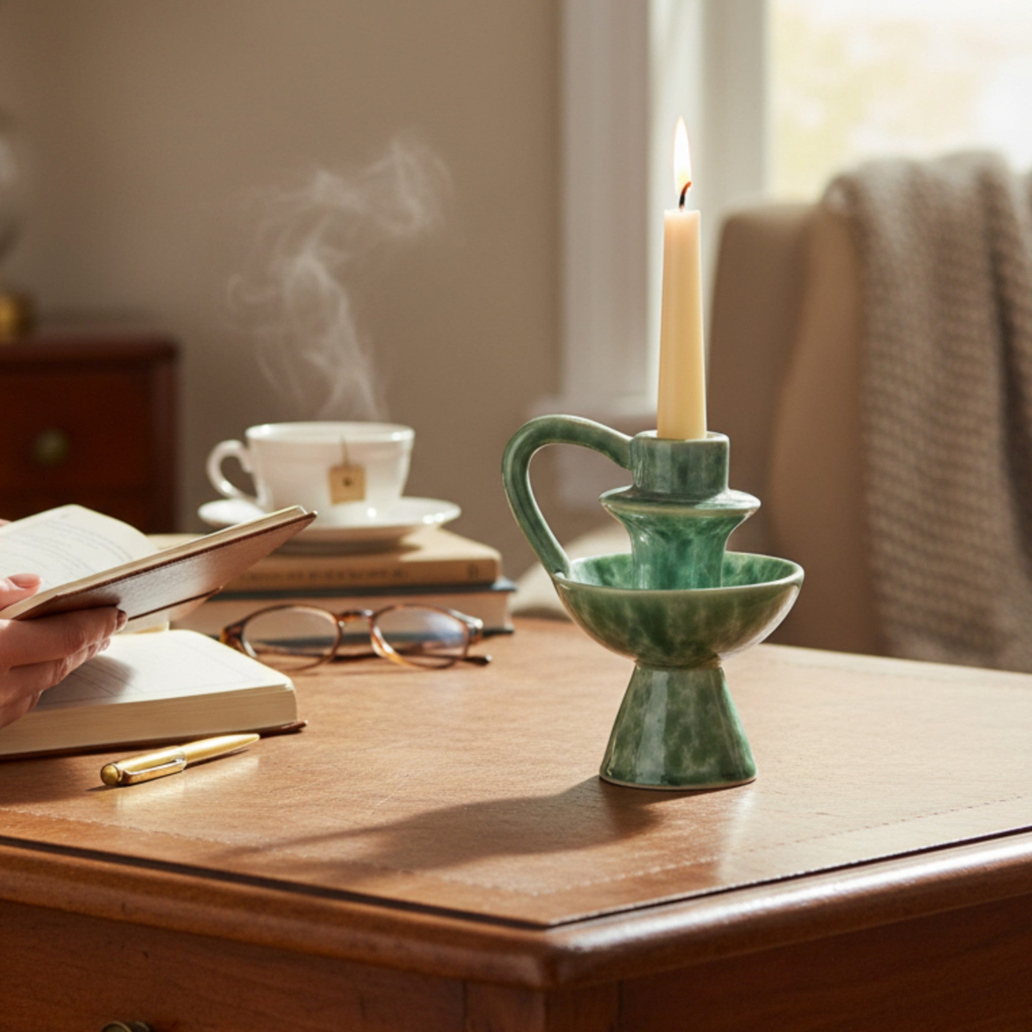 Vintage Verd Leaf Light