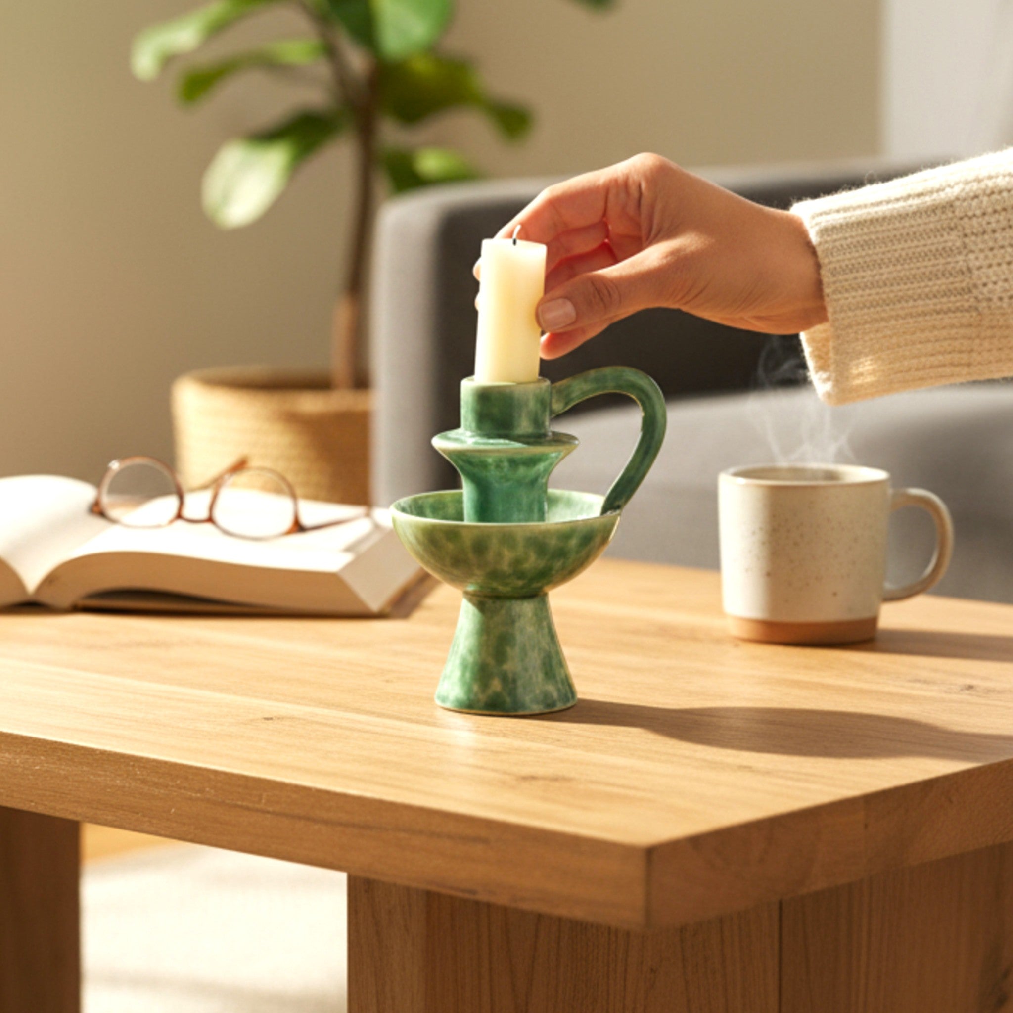 Vintage Verd Leaf Light