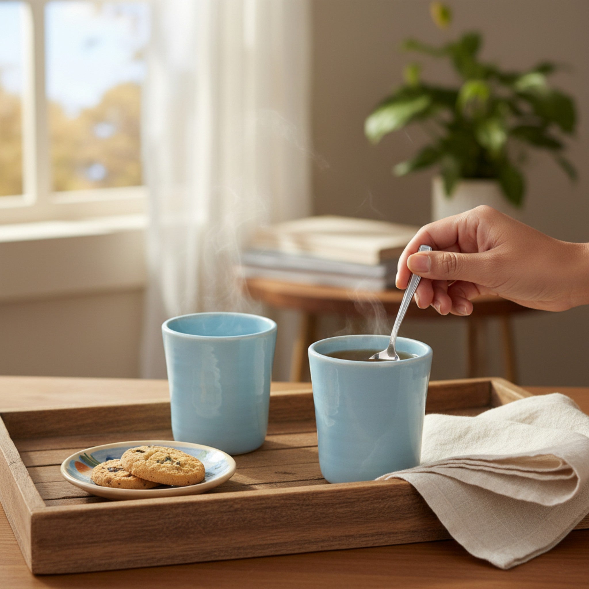 Sky Mist Glasses (Set of 2)