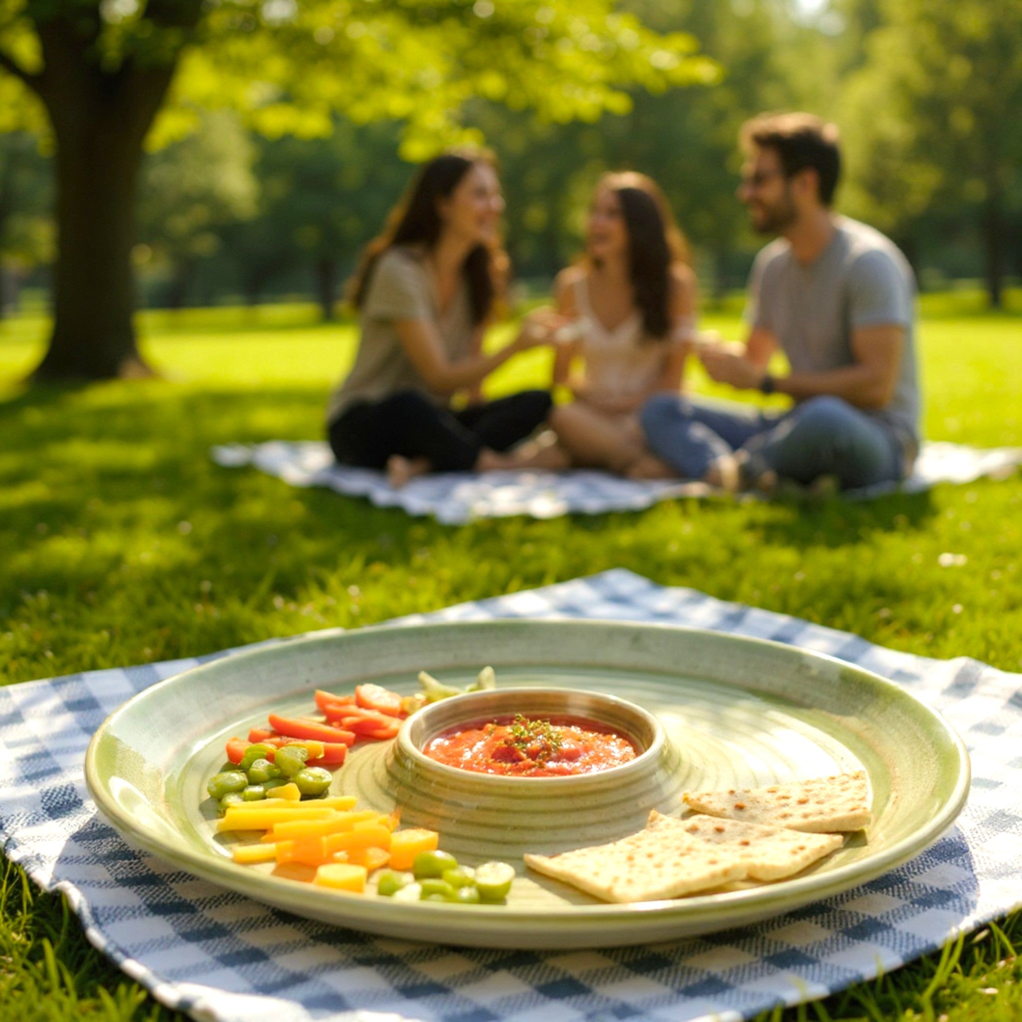 Ocean Breeze Chip and Dip Platter