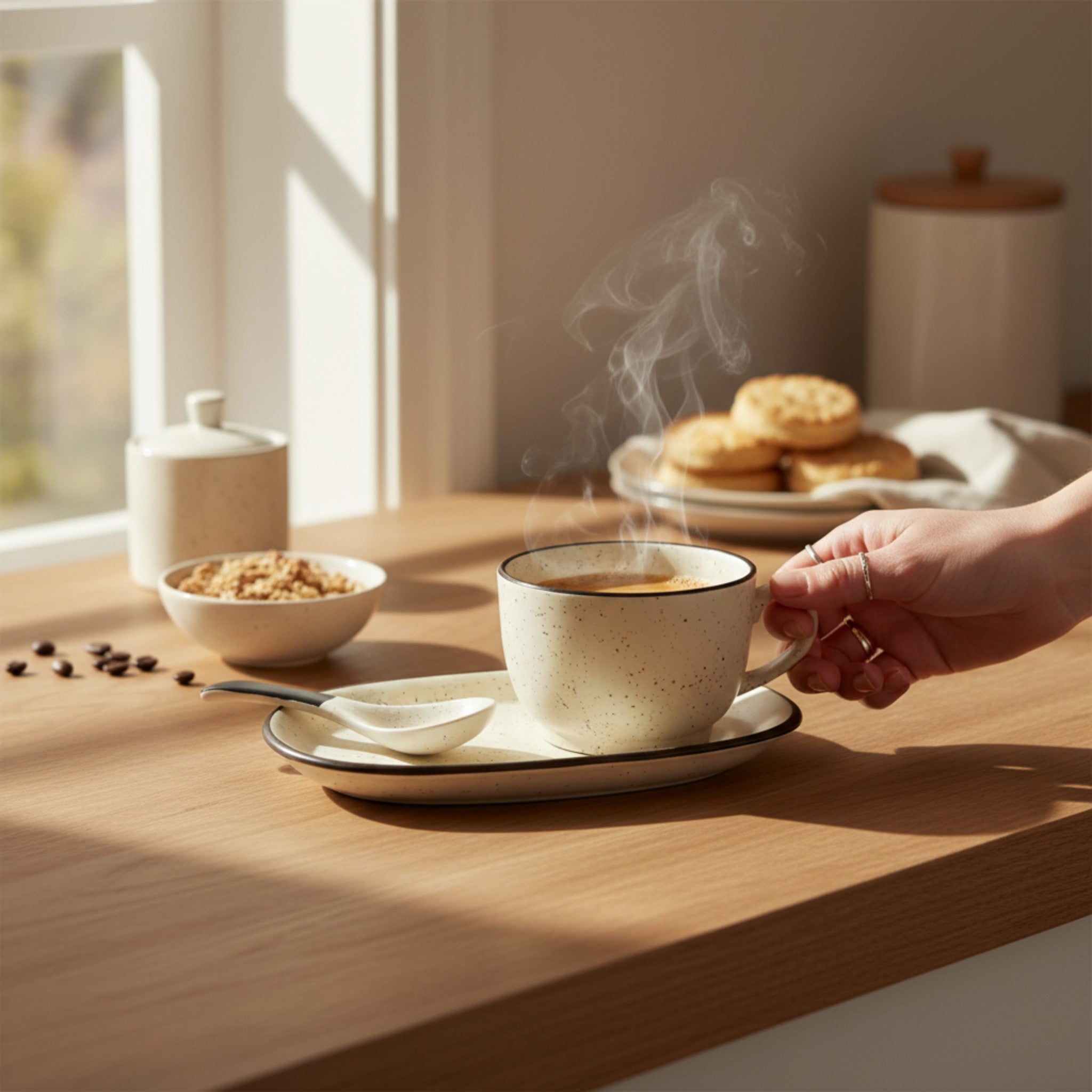 Monochrome Harmony Soup Set