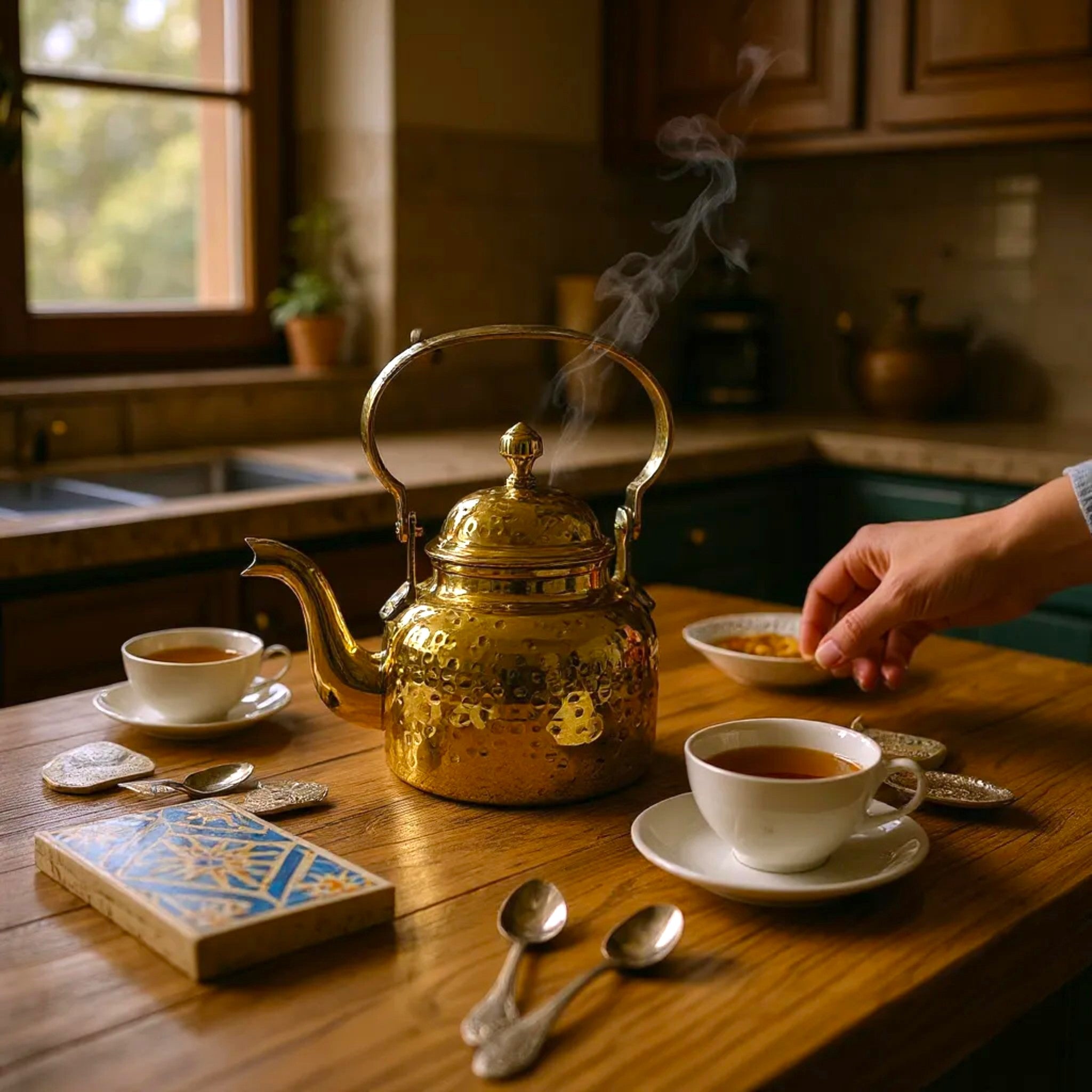 Maharaja Brass Teapot