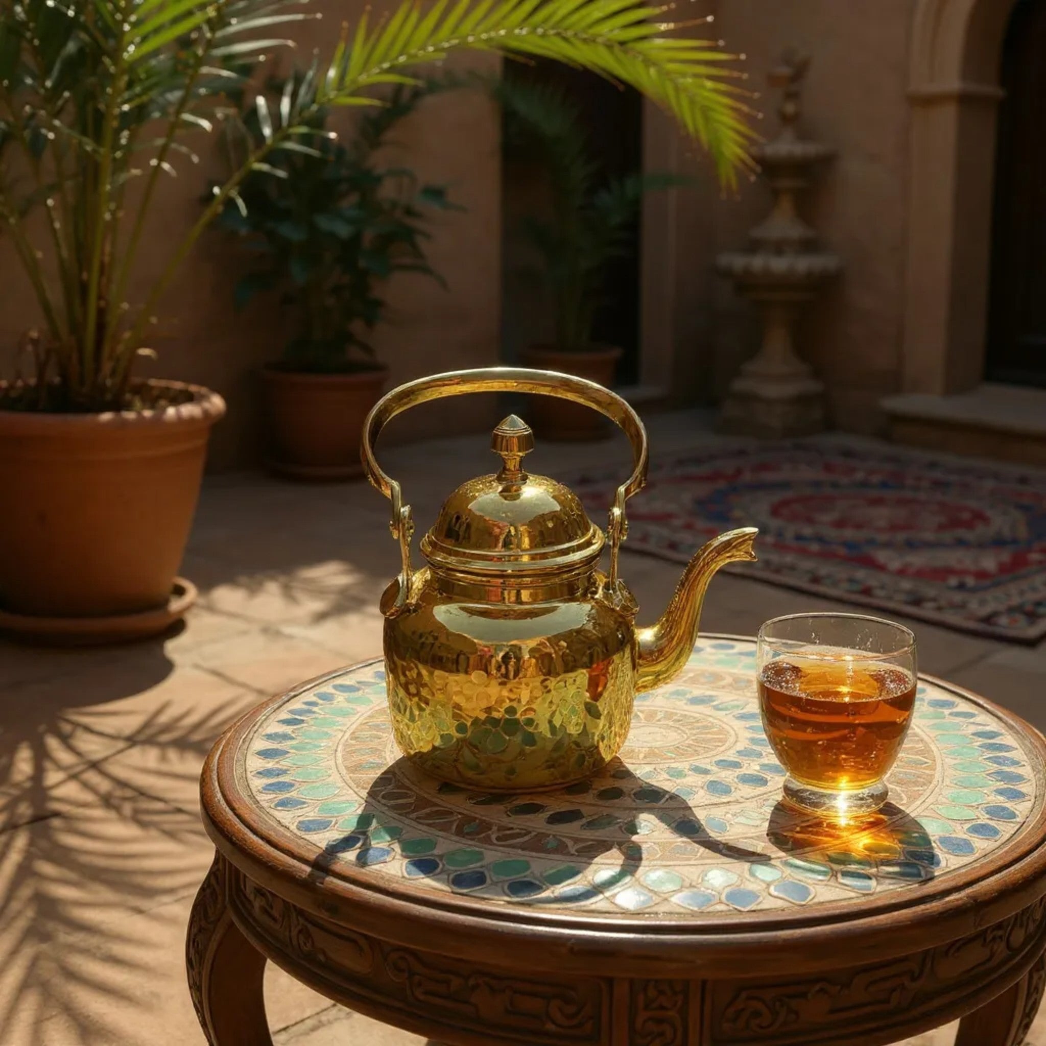 Maharaja Brass Teapot