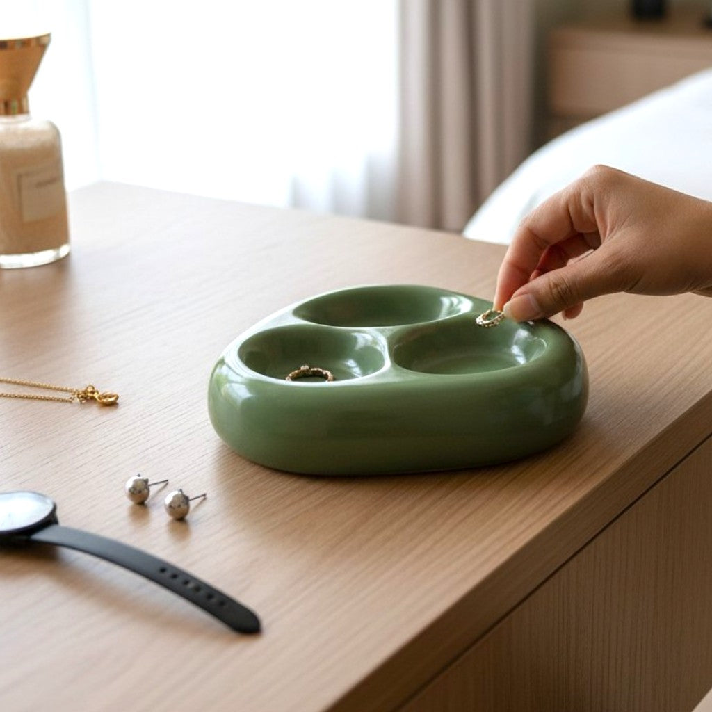 Sage Stone Trinket Tray