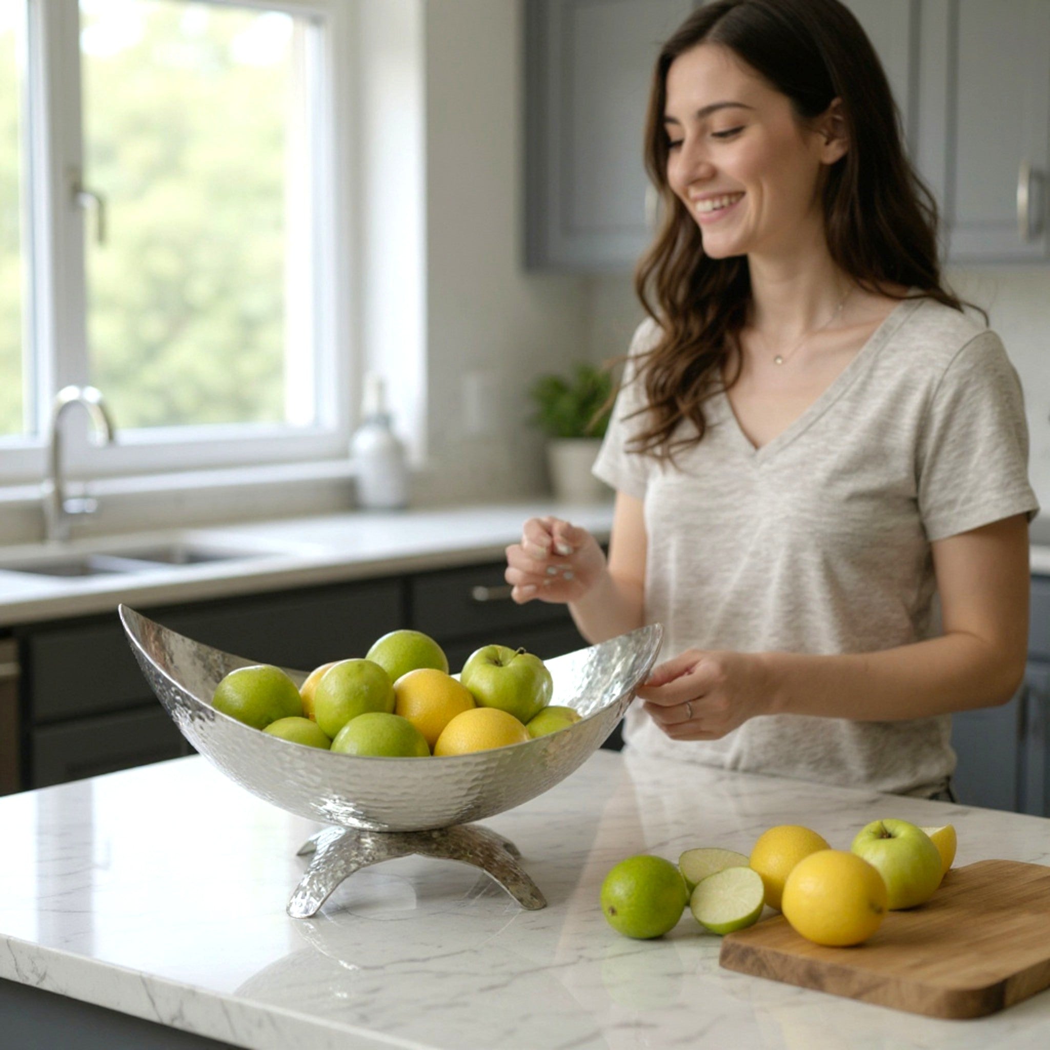 Crescent Harmony Fruit Bowl (Large)