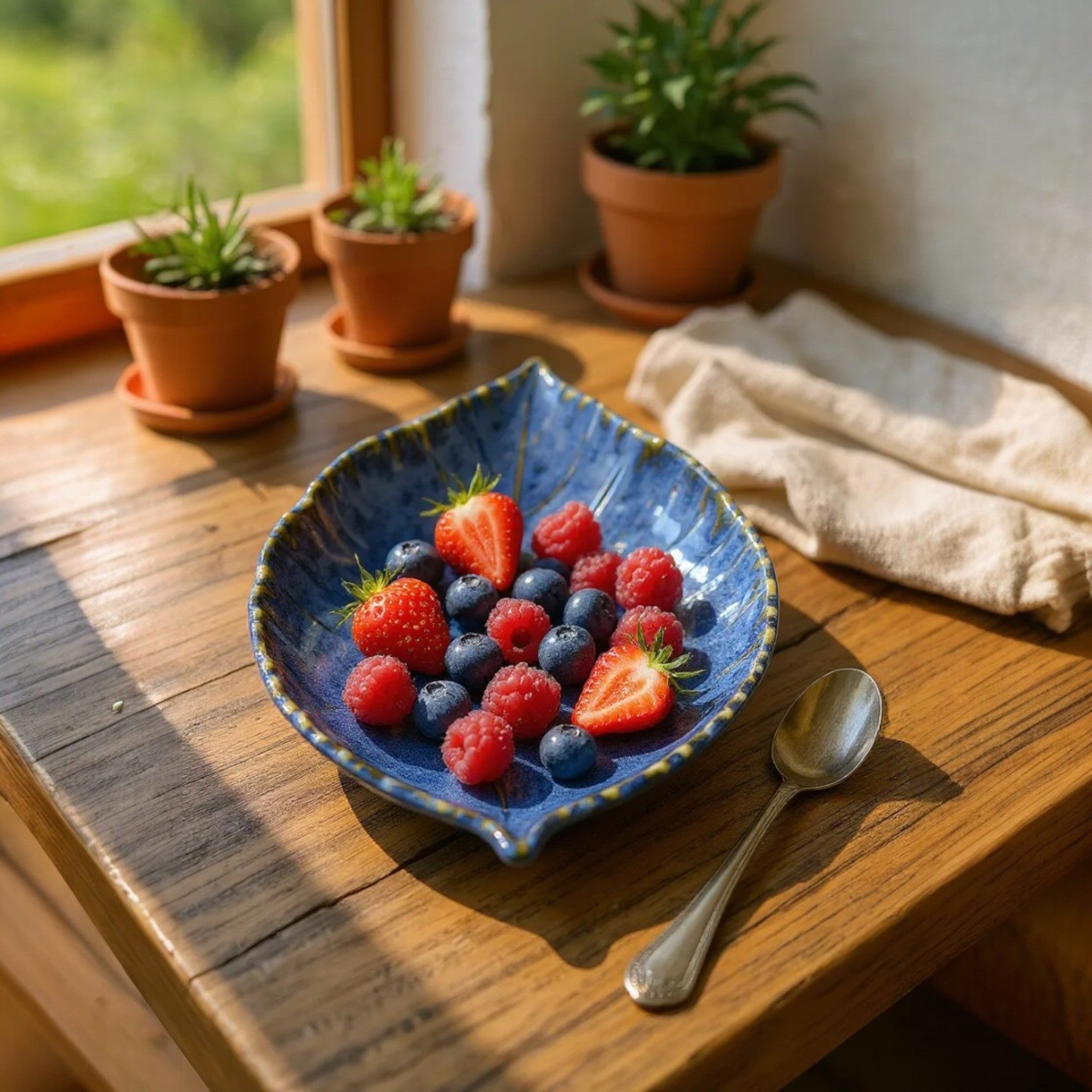 Leaf of Serenity 9" Platter