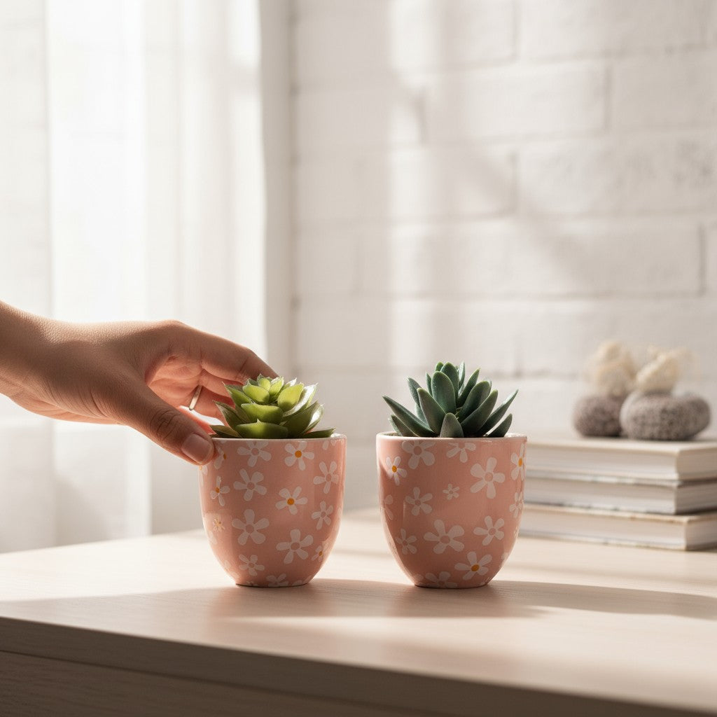 Petal Perch Planters (Set of 2)