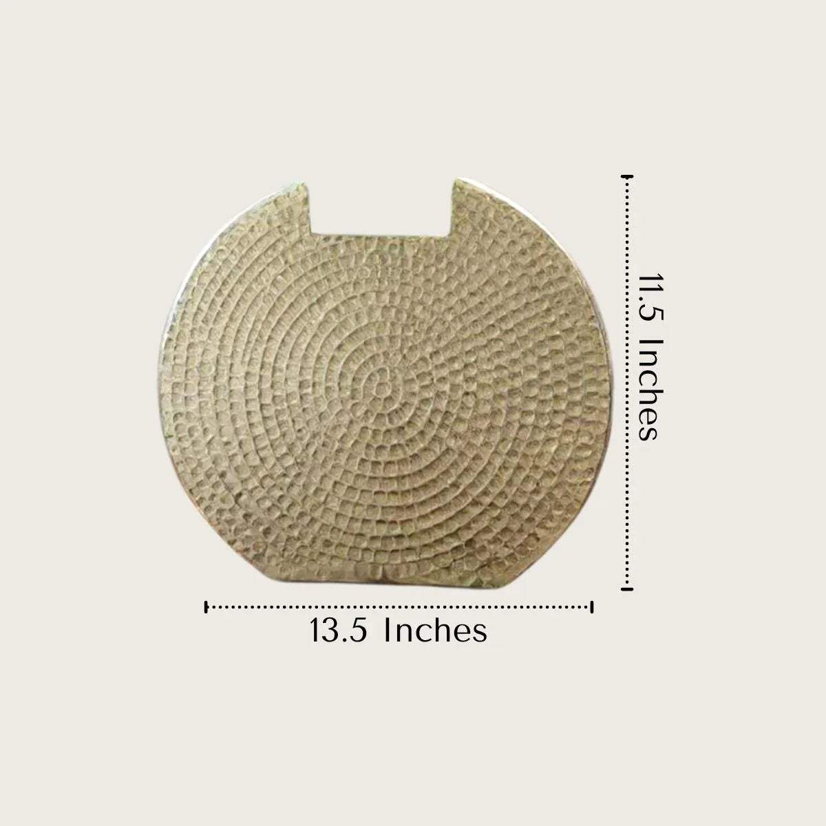 Vase height; narrow-neck metal vase designed for stems and architectural floral display.