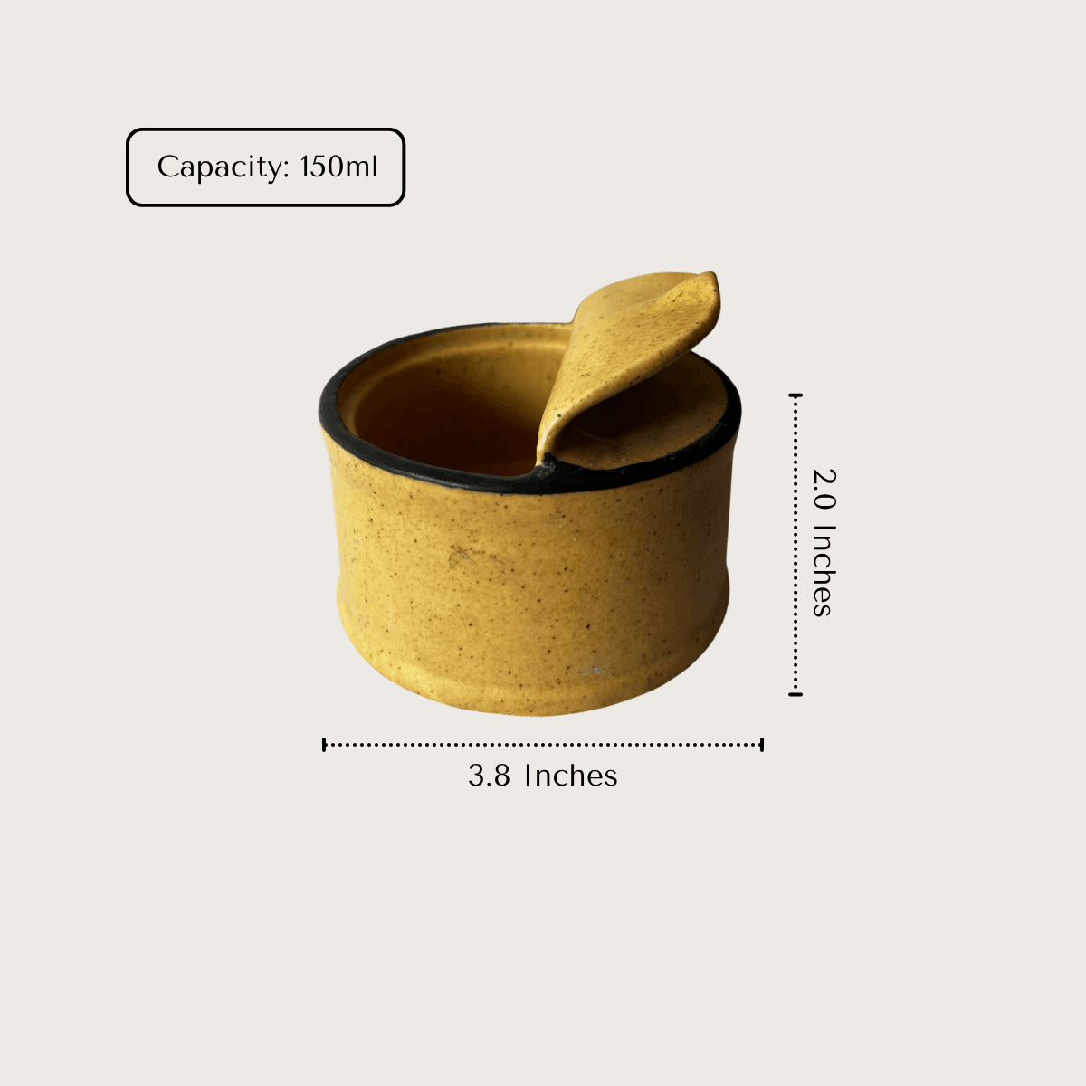 Mustard Retro Can