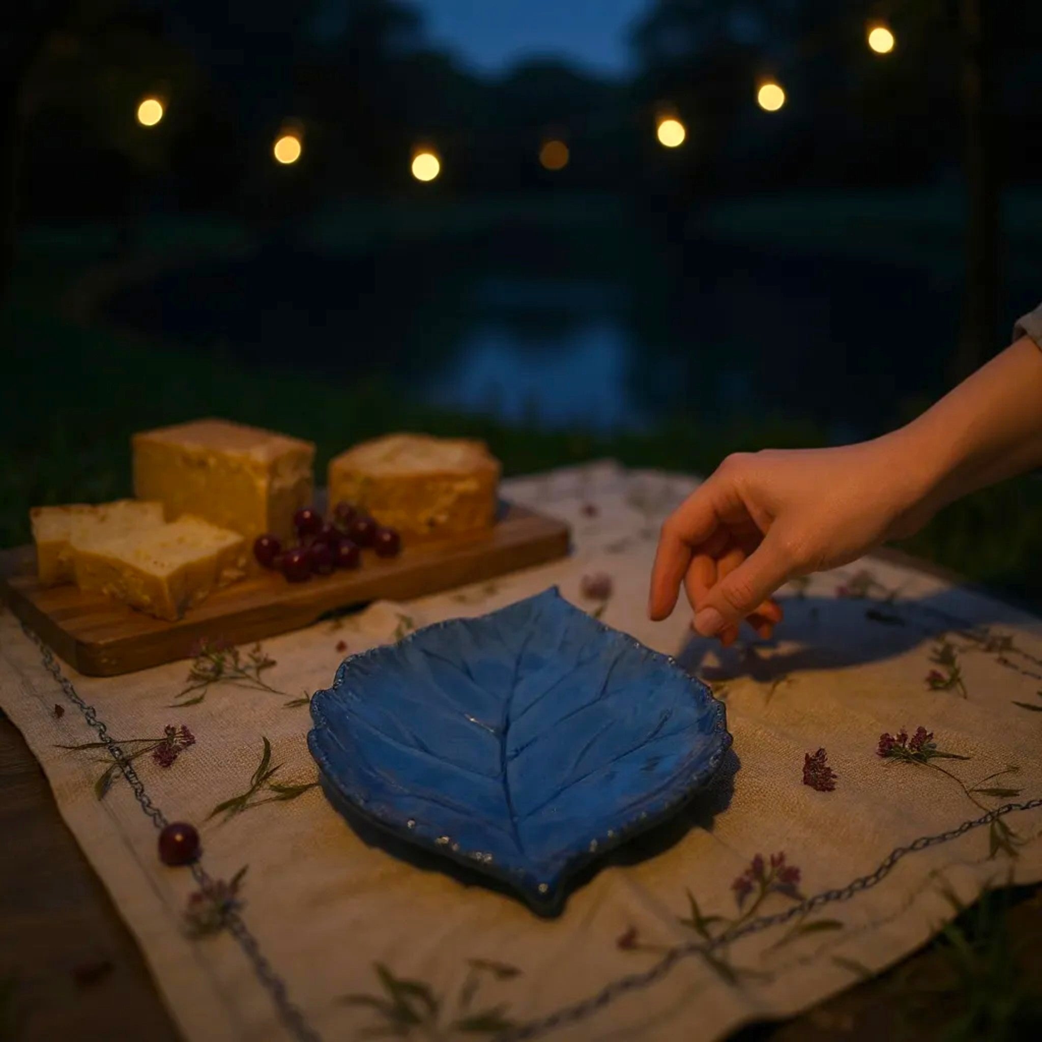 Leaf of Serenity 9" Platter