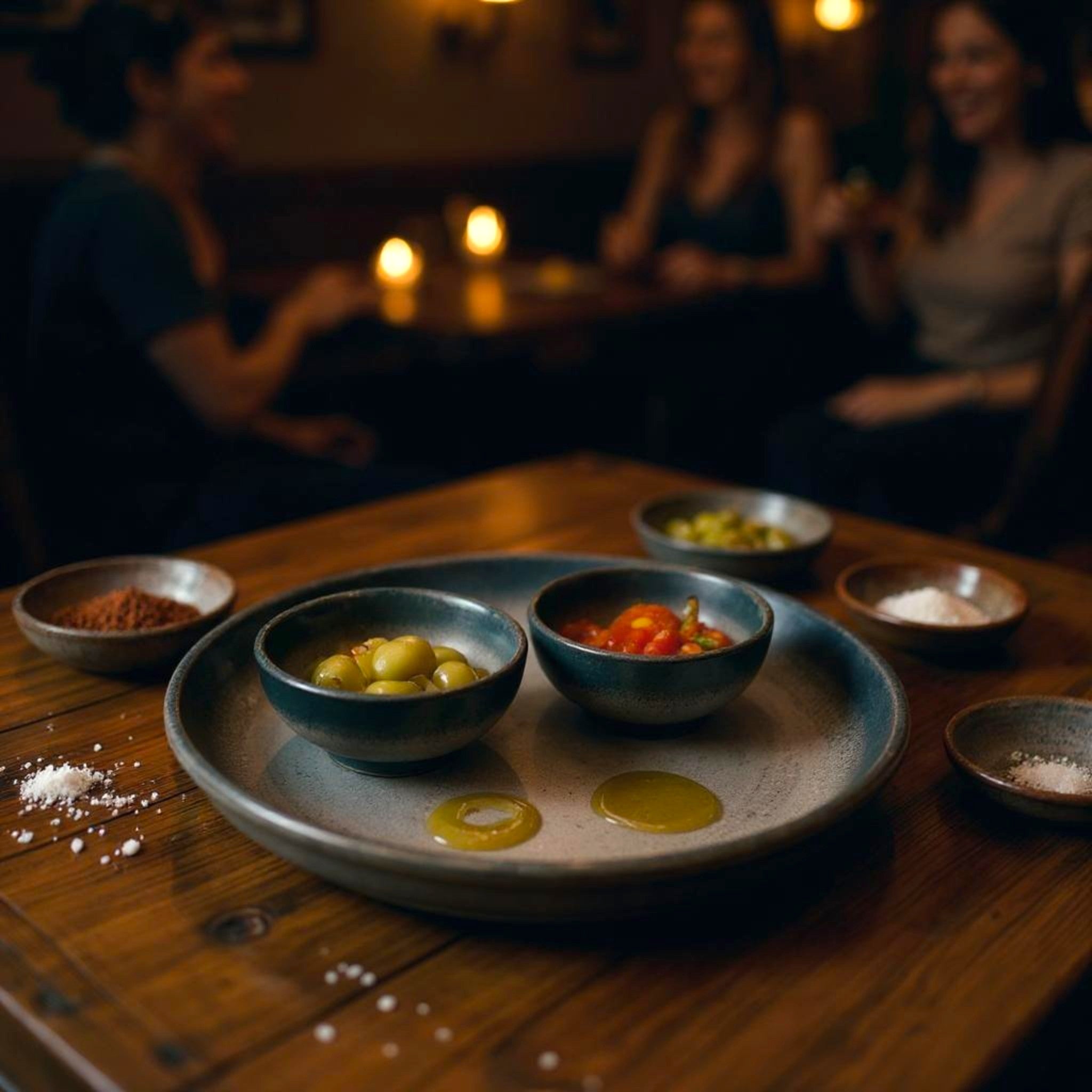 Charcoal Cascade Salad Set