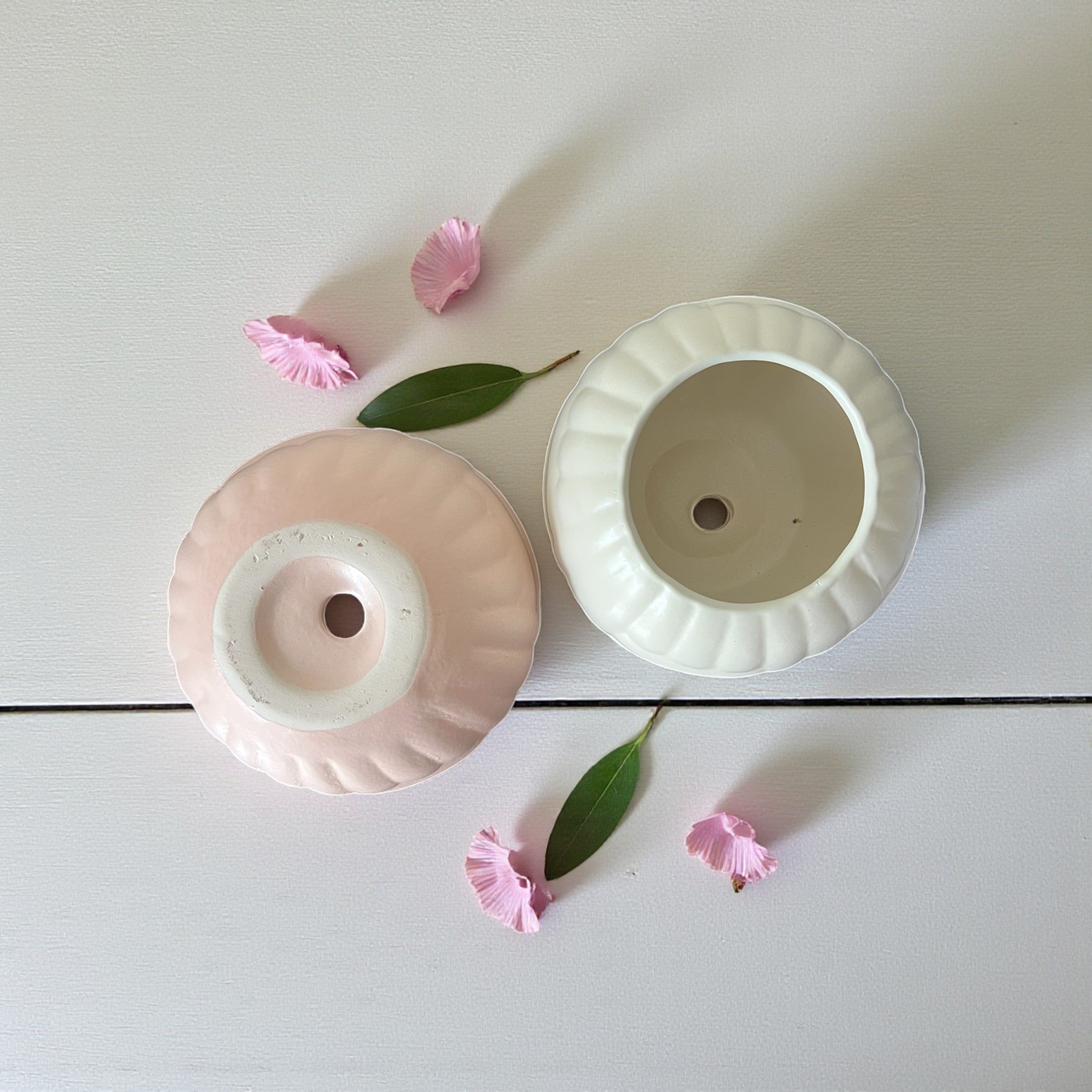 Pastel Pebble Planters (Set of 2)