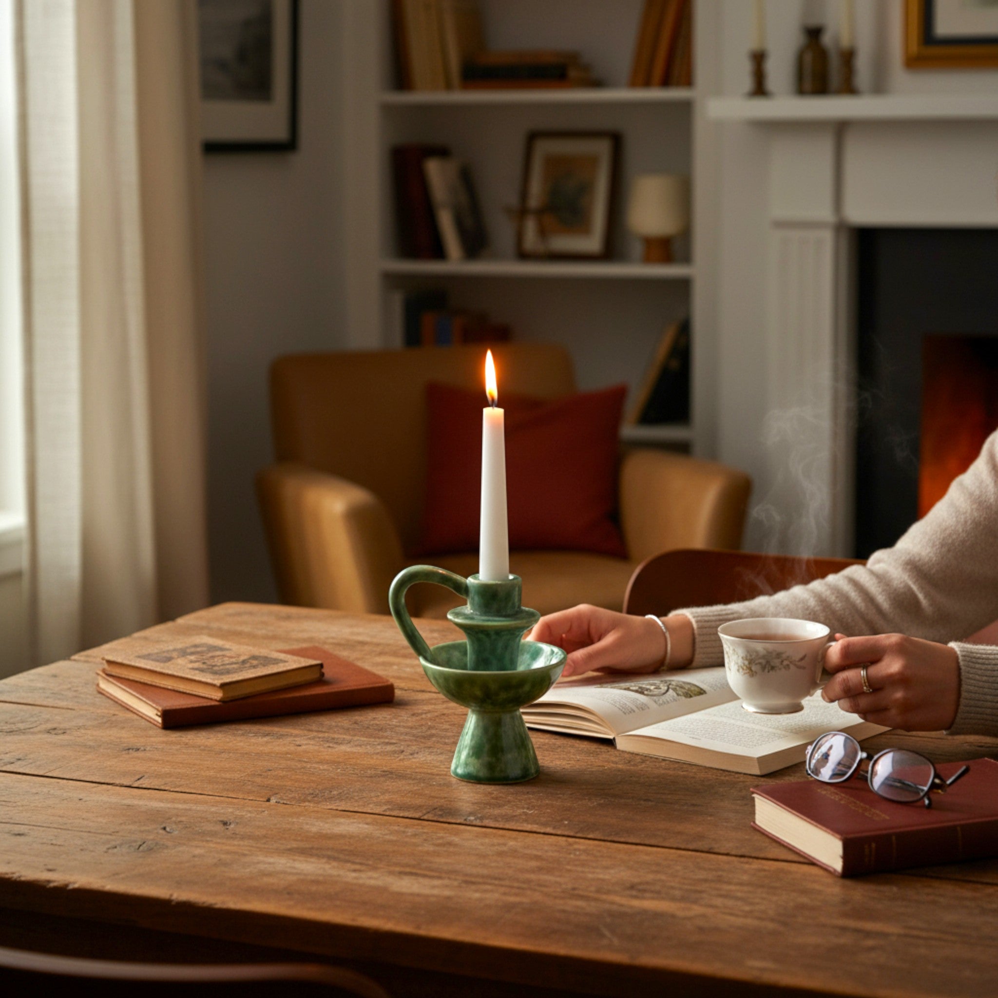 Vintage Verd Leaf Light