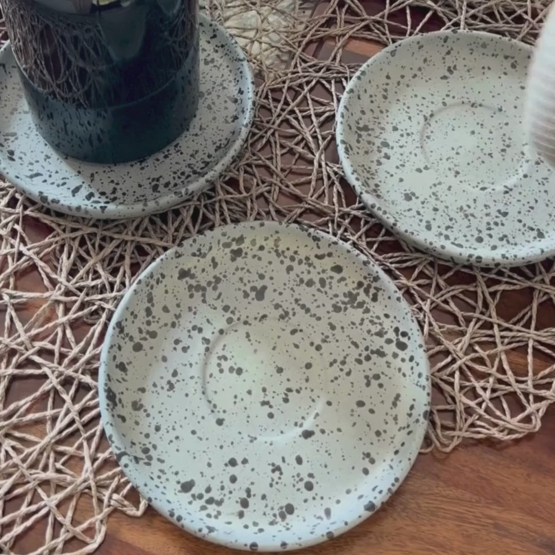 Quiet Dots Snack Plate (Set of 2)