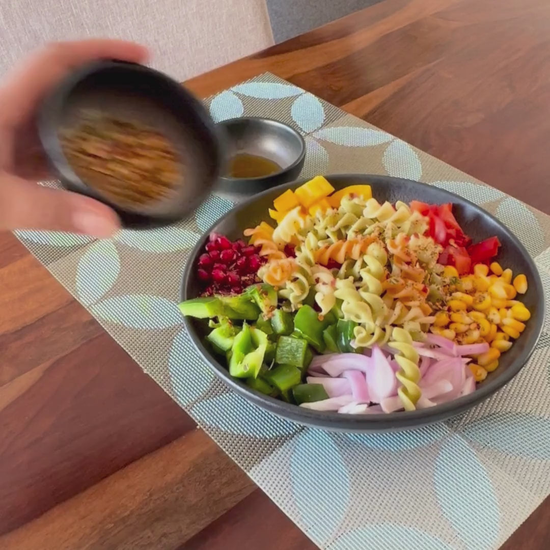 Charcoal Cascade Salad Set