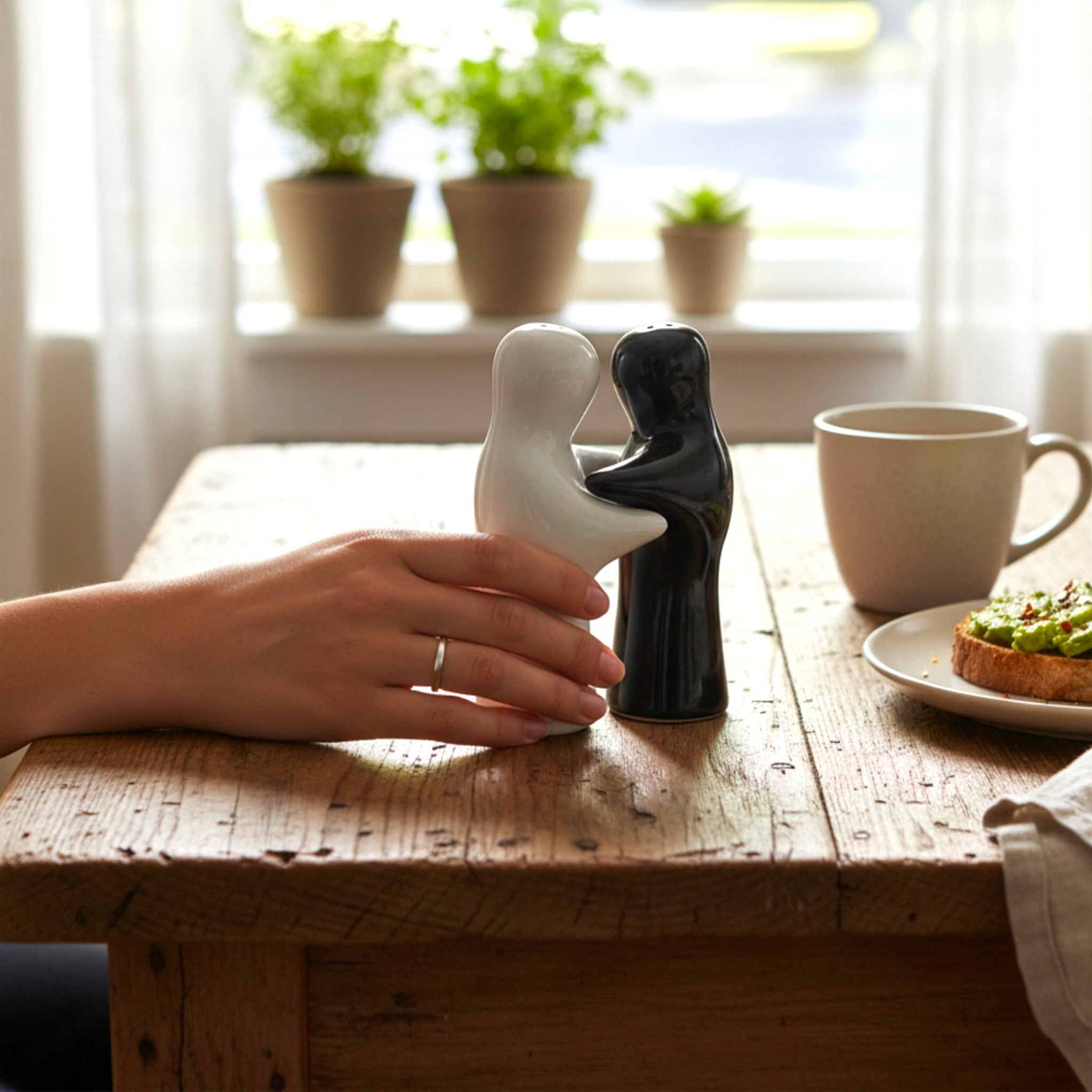 Yin Yang Salt & Pepper Set